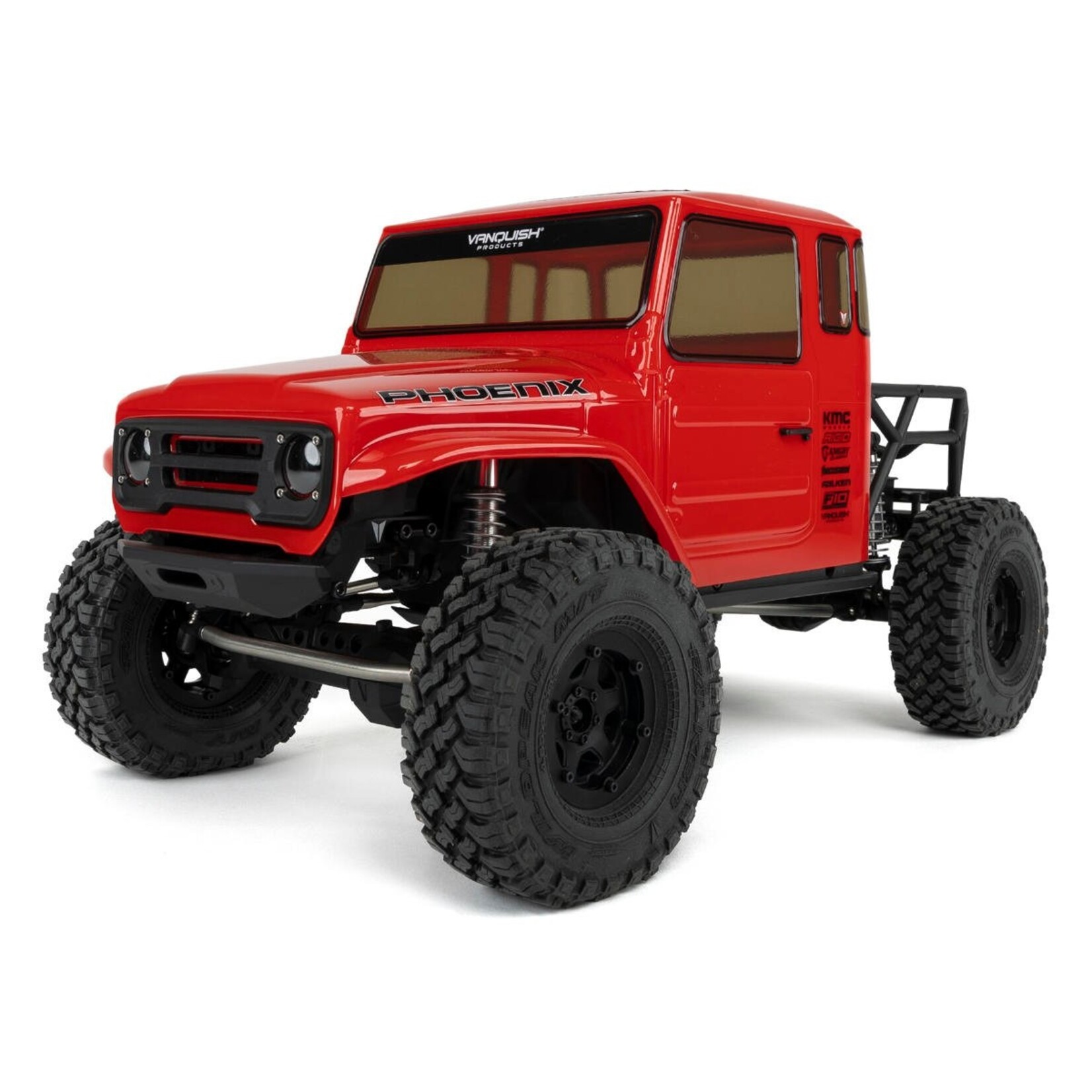 Vanquish Products VS4-10 Phoenix Straight RTR Rock Crawler - Red