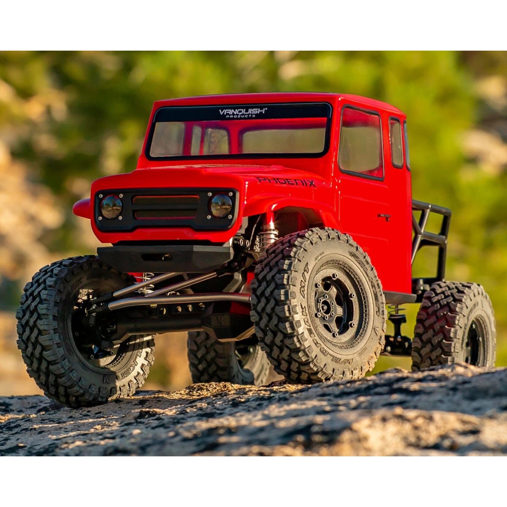 Vanquish Products VS4-10 Phoenix Straight RTR Rock Crawler - Red