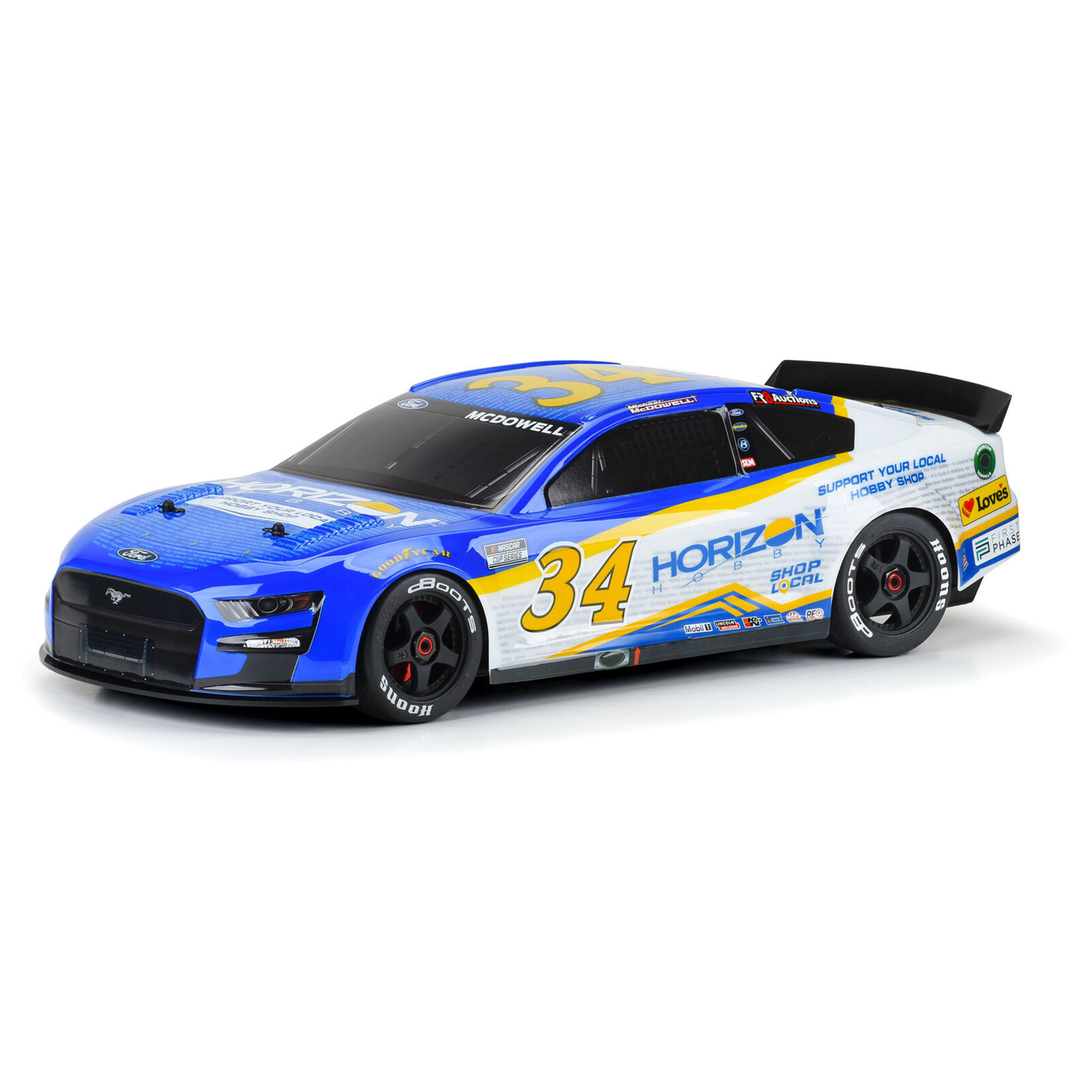 Arrma Limited Edition No. 34 Ford Mustang Nascar Body - Infraction 6S