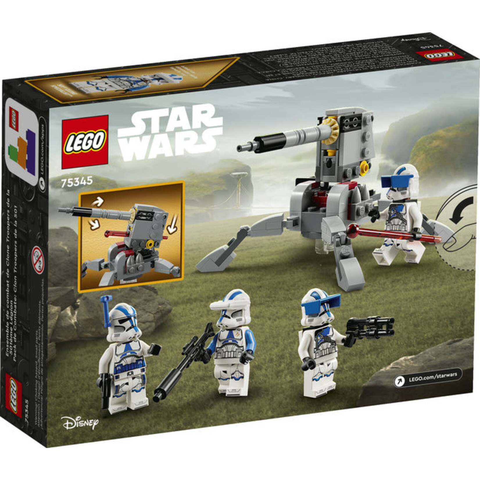 LEGO® Star Wars™ 75345 - 501st Clone Troopers Battle