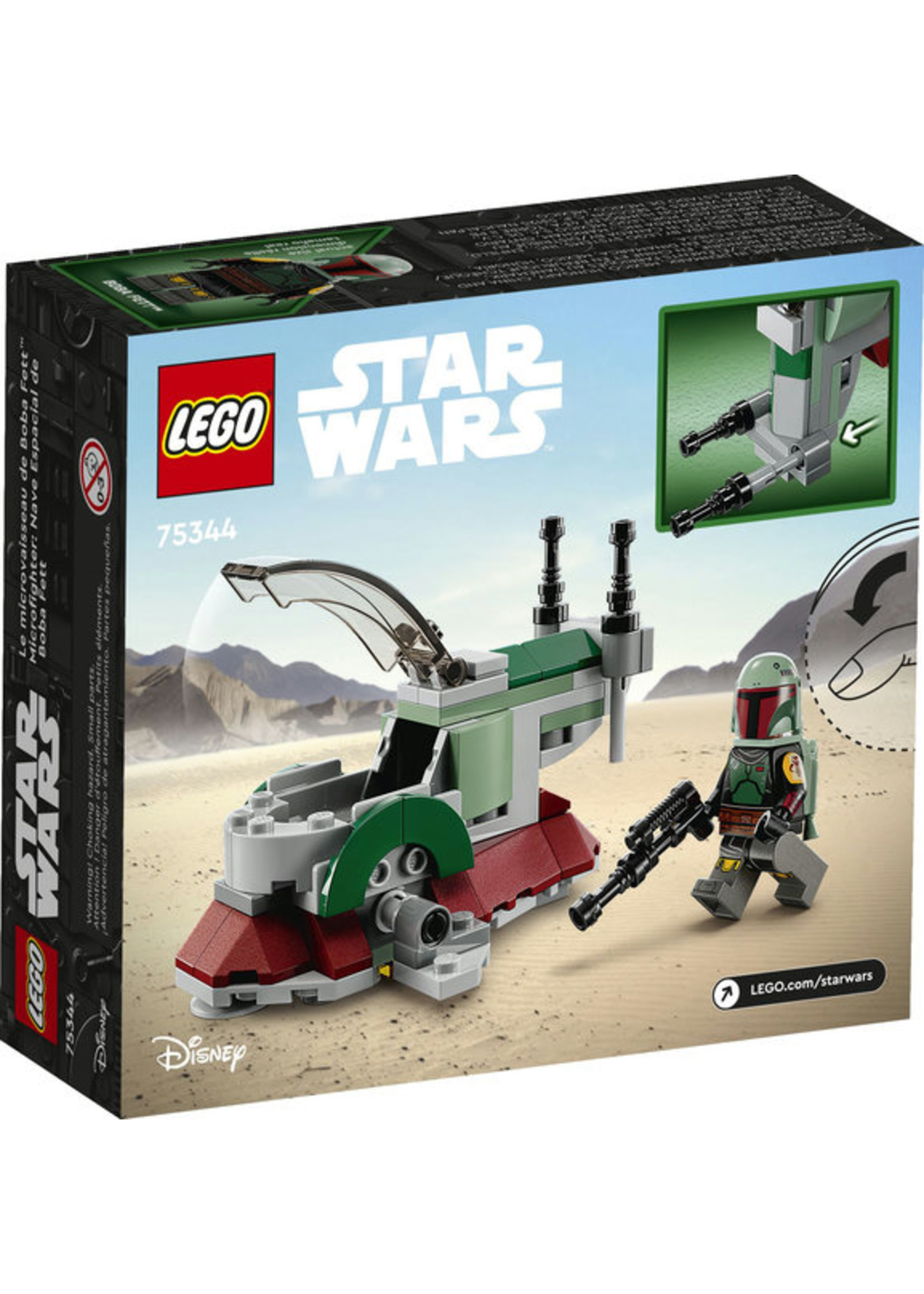 LEGO 75344 - Boba Fett's Starship Microfighter