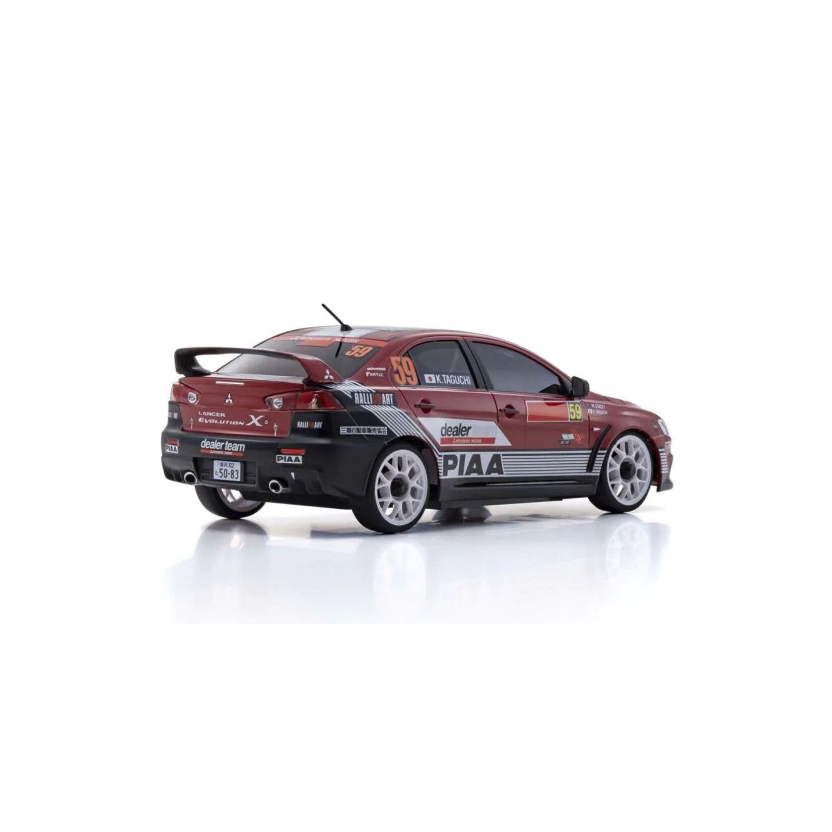 Kyosho MINI-Z AWD Mitsubishi Lancer Evolution X Mitsubishi Motors Dealer Team