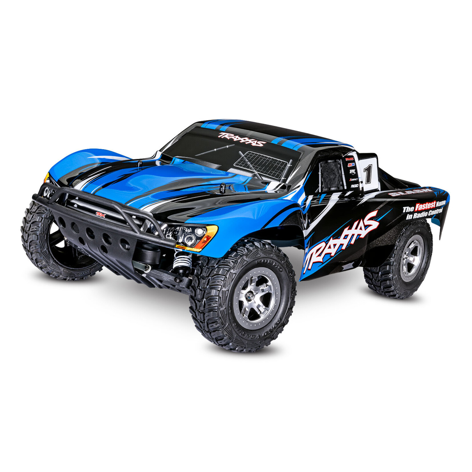 Traxxas 58024BLUER - 1/10 Slash 2WD RTR Short Course Truck - Blue