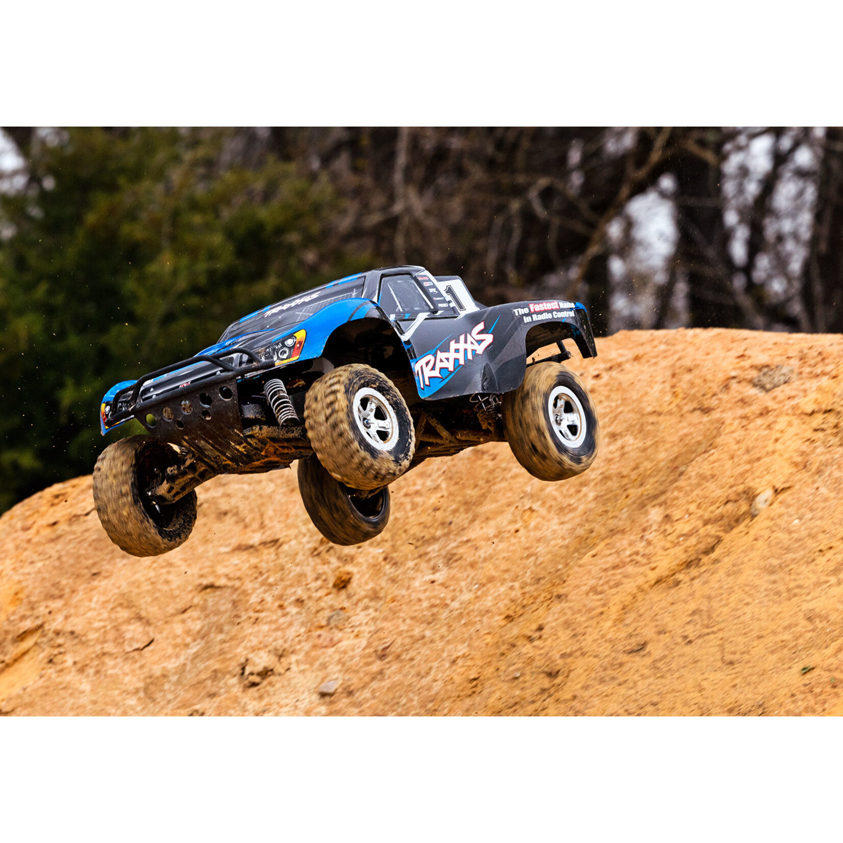 Traxxas 58024BLUER - 1/10 Slash 2WD RTR Short Course Truck - Blue