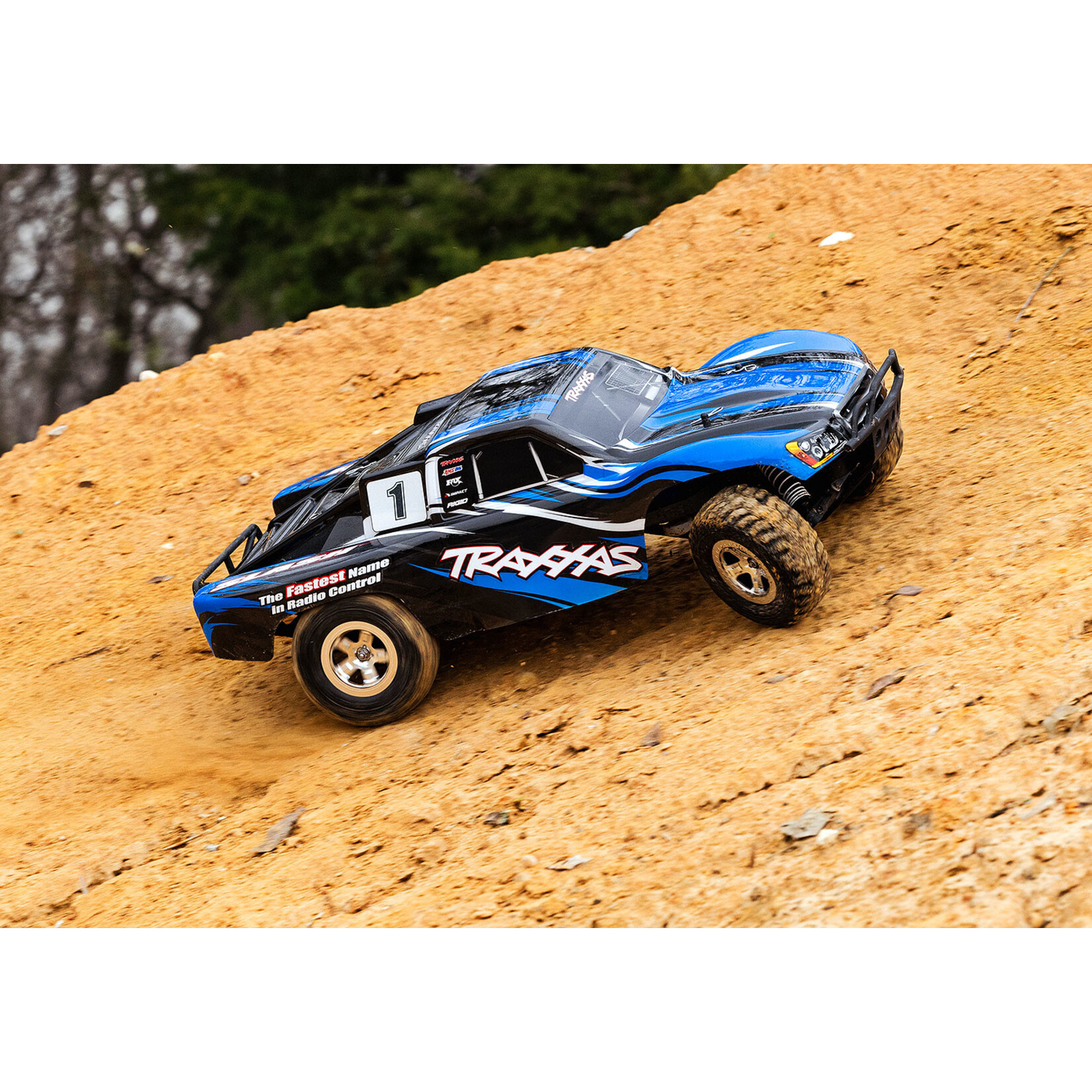 Traxxas 58024BLUER - 1/10 Slash 2WD RTR Short Course Truck - Blue