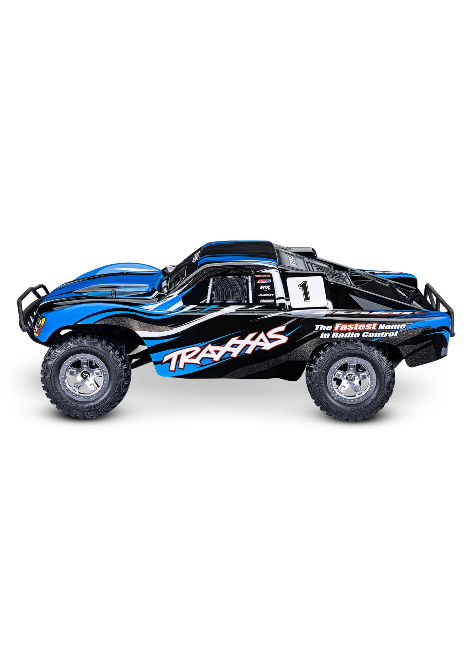 Traxxas 58024BLUER - 1/10 Slash 2WD RTR Short Course Truck - Blue