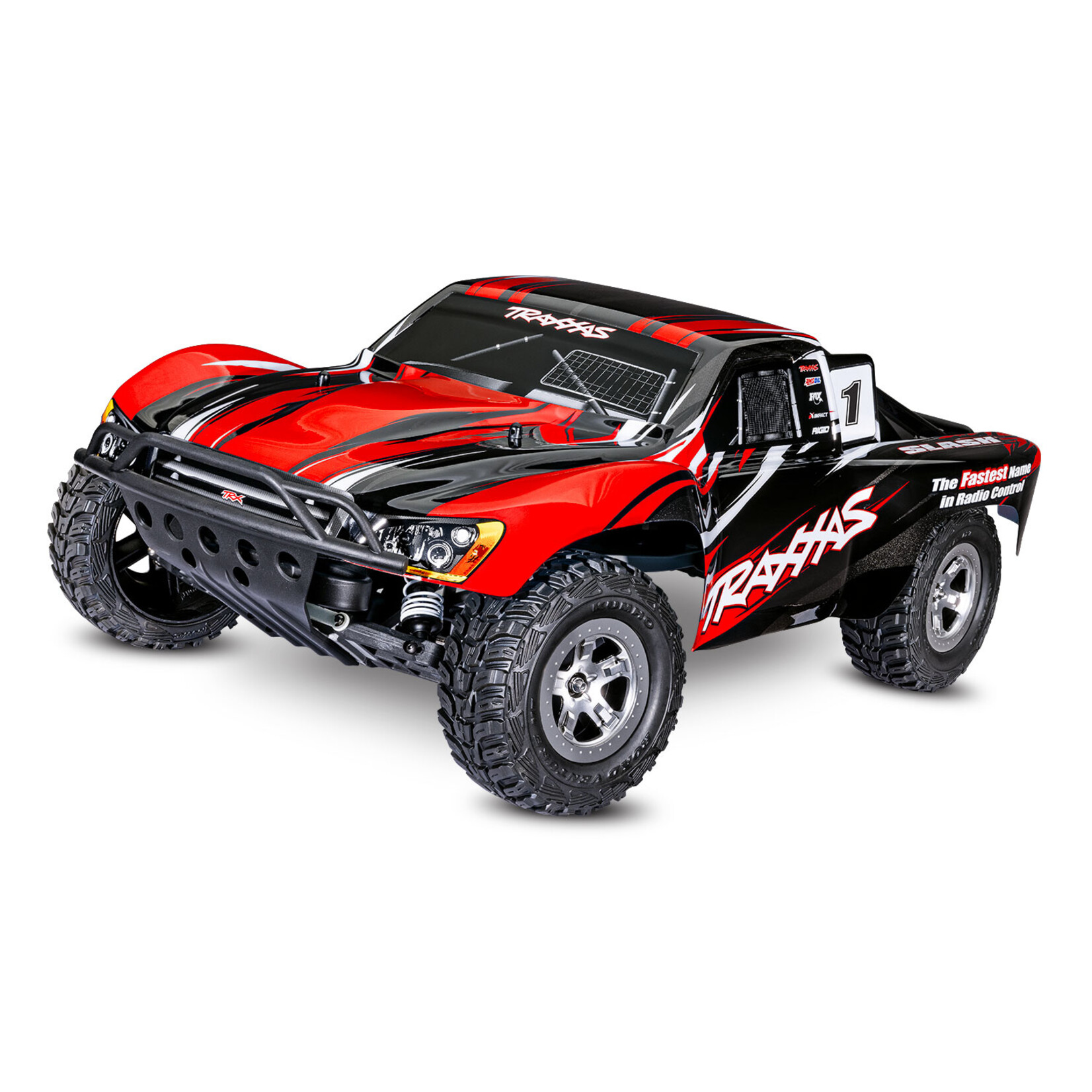 Traxxas 58024REDR - 1/10 Slash 2WD RTR Short Course Truck - Red