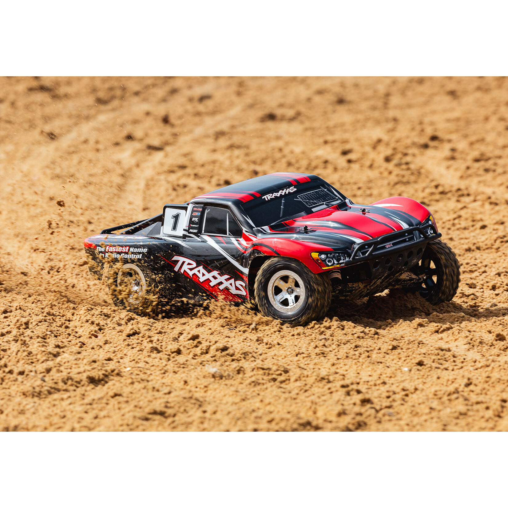 Traxxas 58024REDR - 1/10 Slash 2WD RTR Short Course Truck - Red