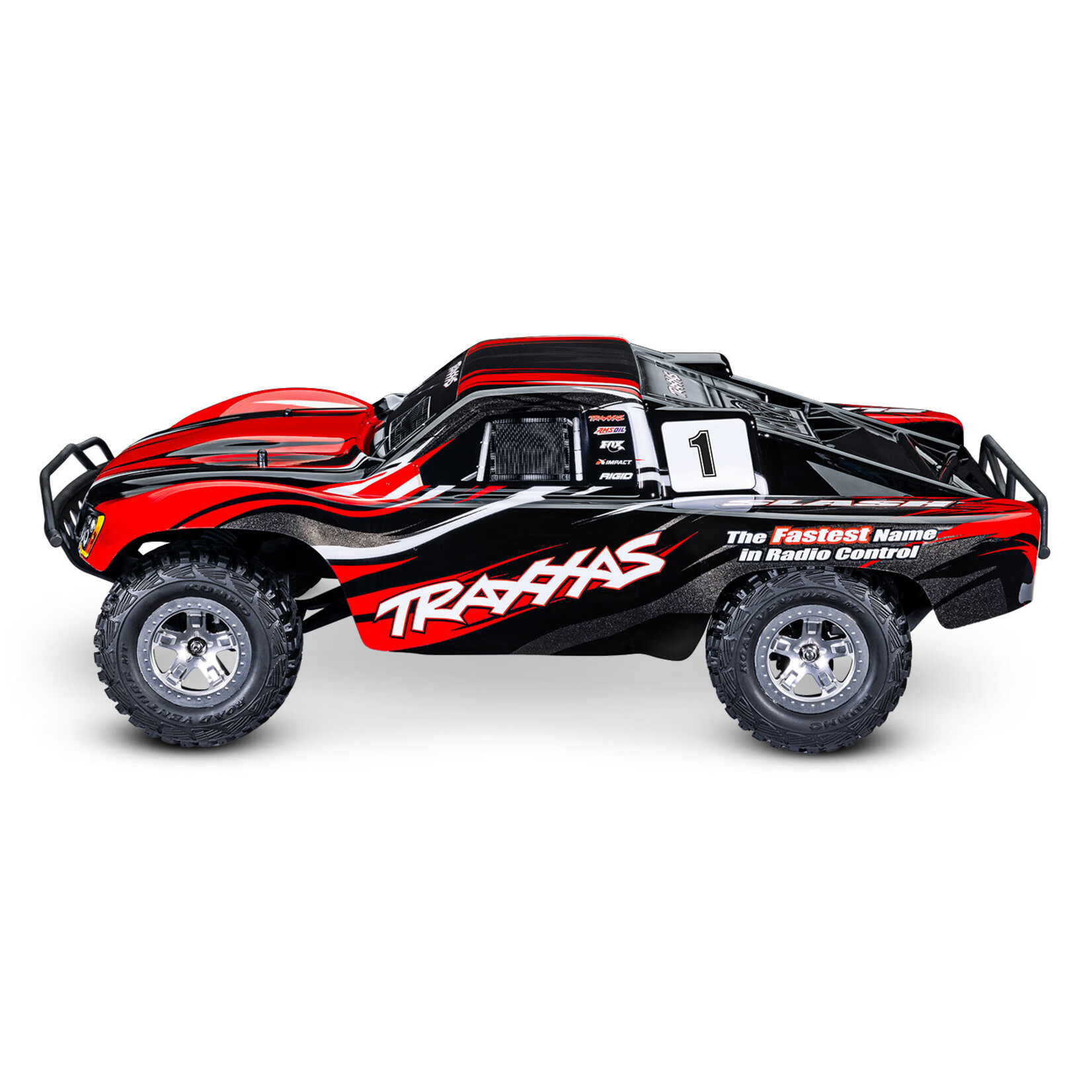 Traxxas 58024REDR - 1/10 Slash 2WD RTR Short Course Truck - Red