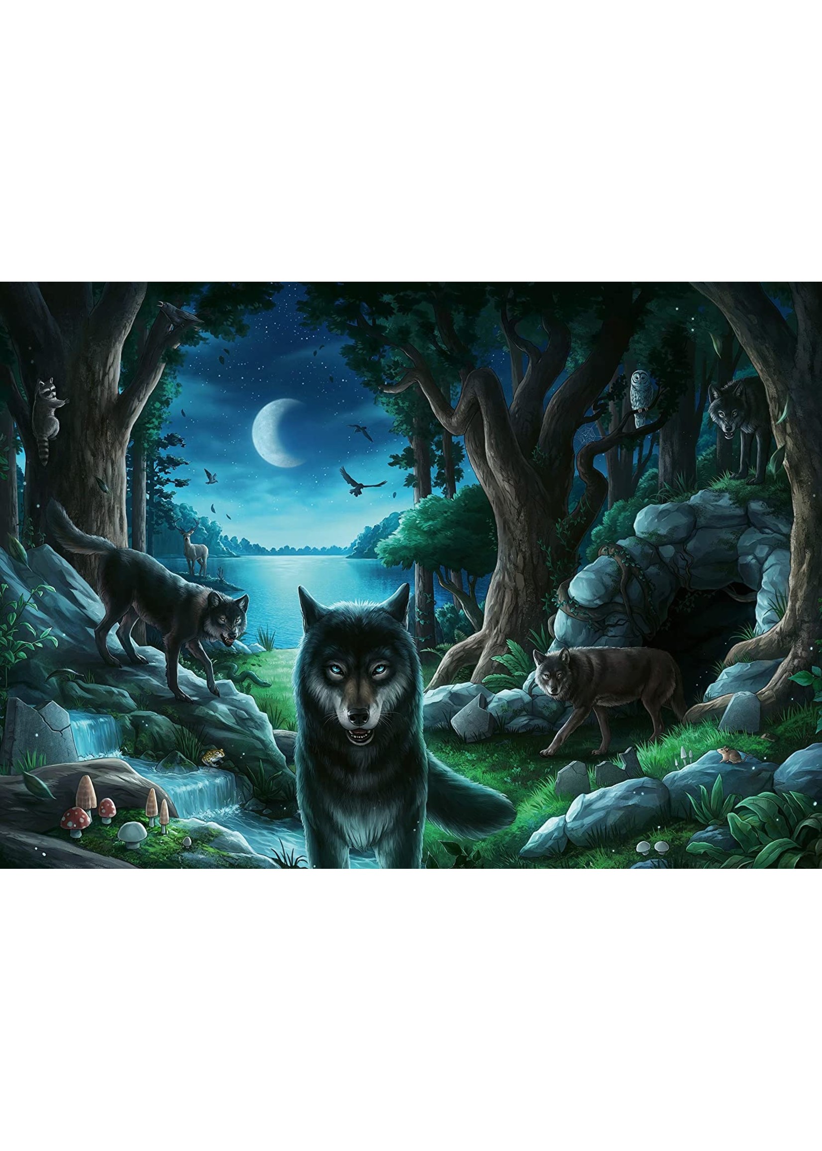 Ravensburger Curse of the Wolves 759 Piece Escape Puzzle Hub Hobby