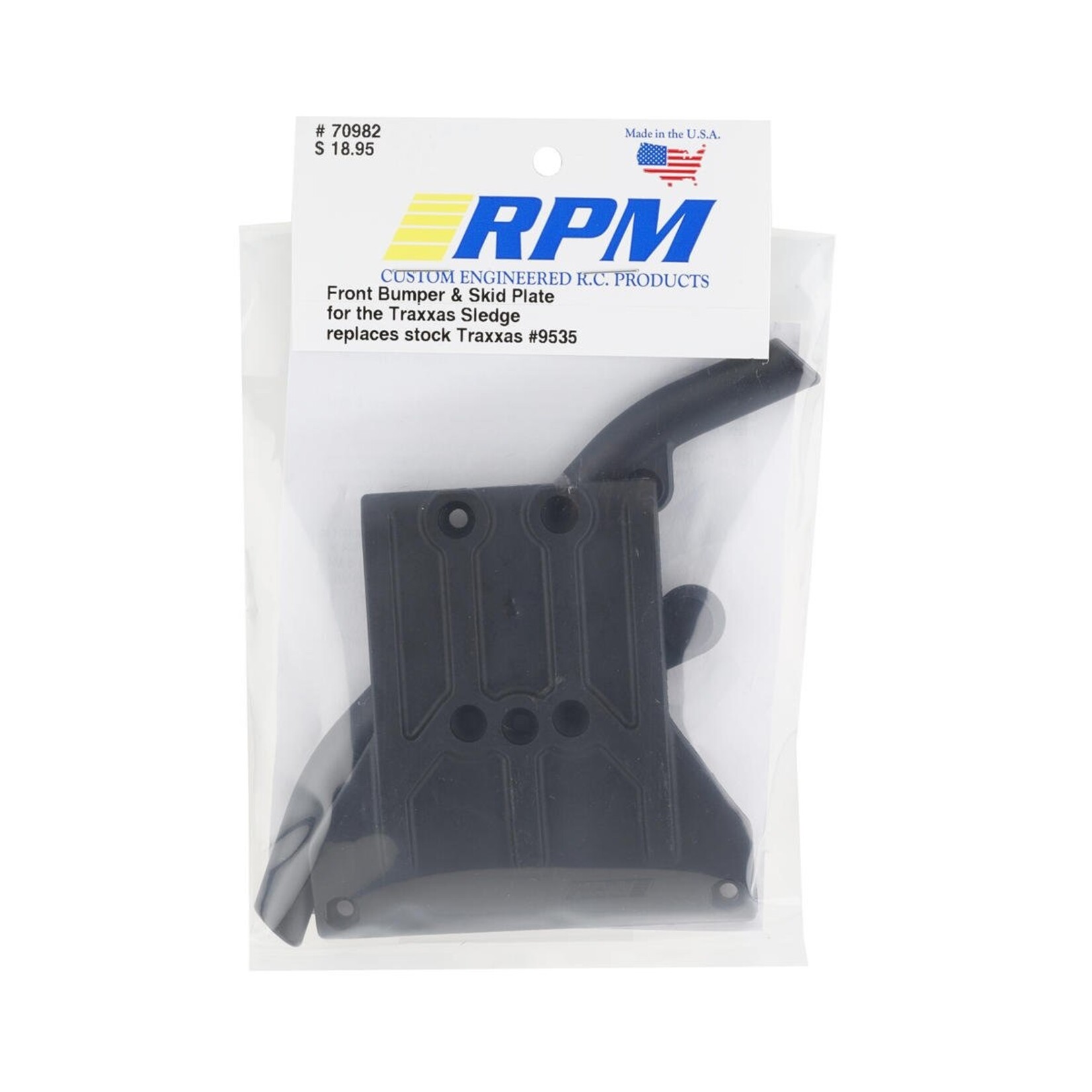 RPM 70982 - Sledge Front Bumper & Skid Plate