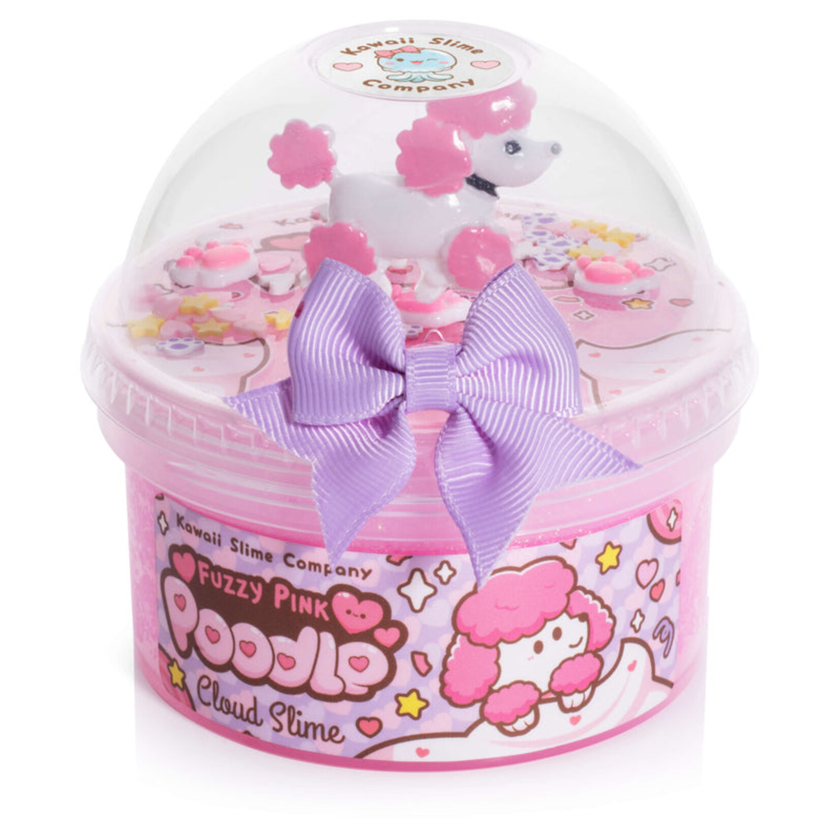 Kawaii Company "Fuzzy Pink Poodle" Cloud Slime