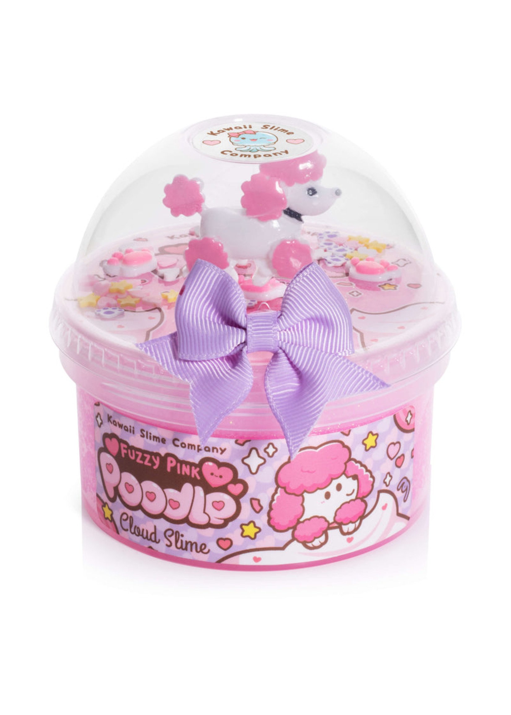 Kawaii Company "Fuzzy Pink Poodle" Cloud Slime