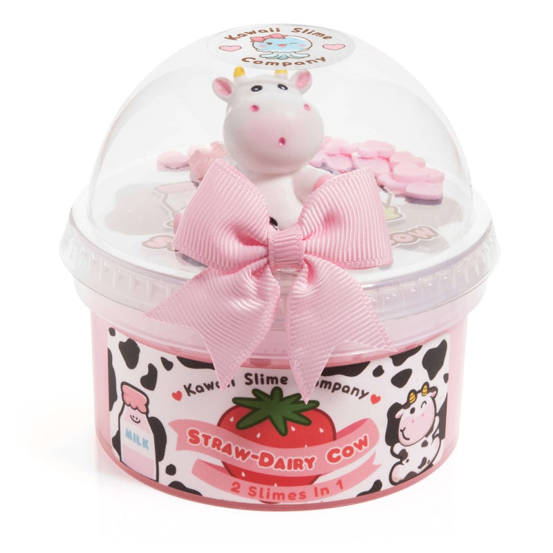 "Straw-Dairy Cow" 2 Slimes In 1