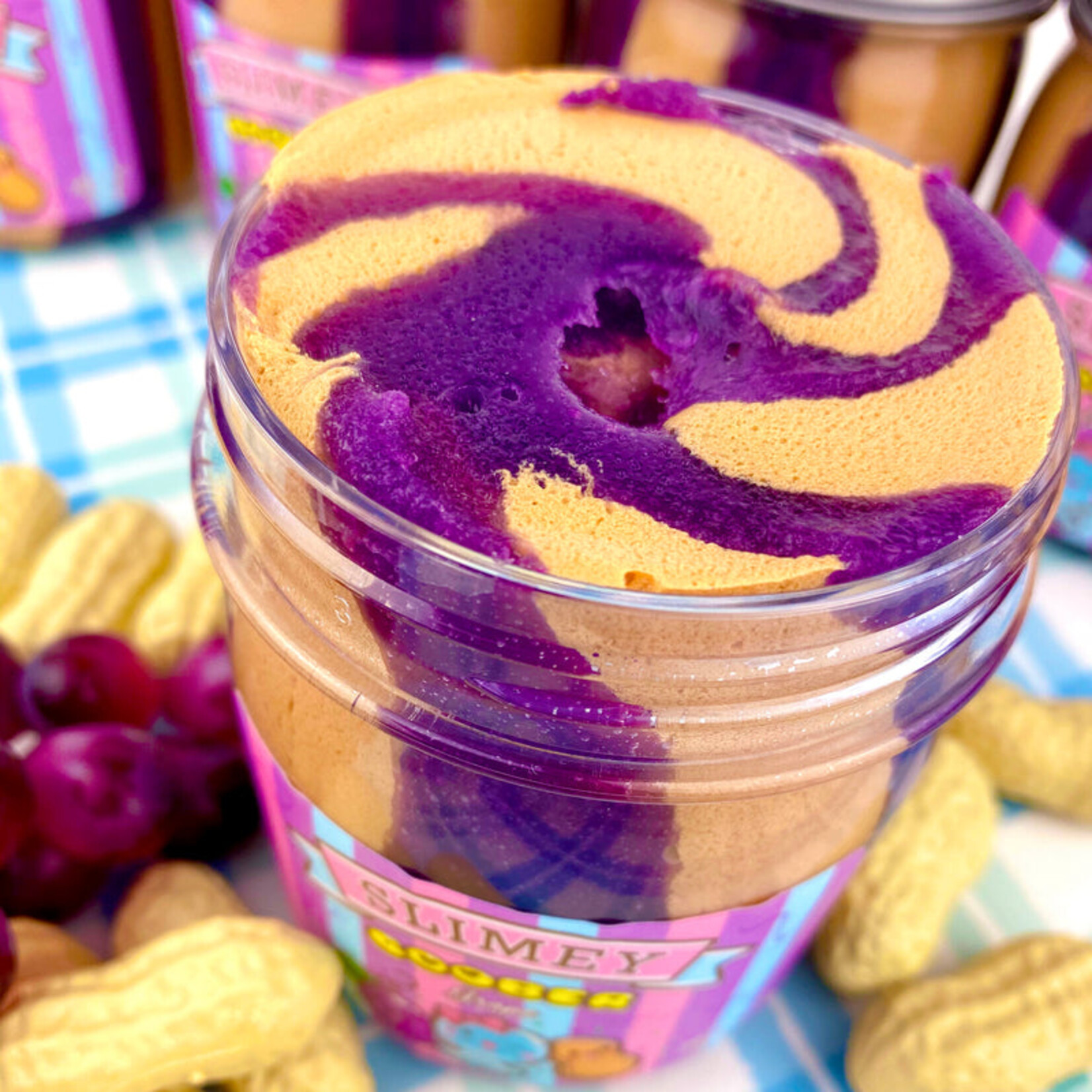 Kawaii Company "Slimey Goober Grape" Cloud Creme Slime