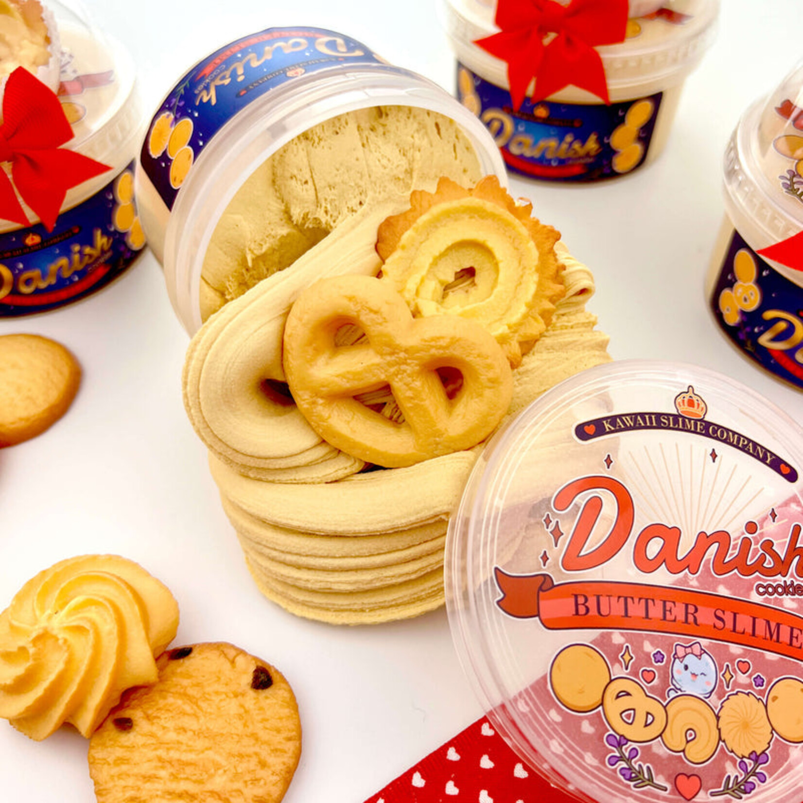 Kawaii Company "Danish Cookies" Butter Slime