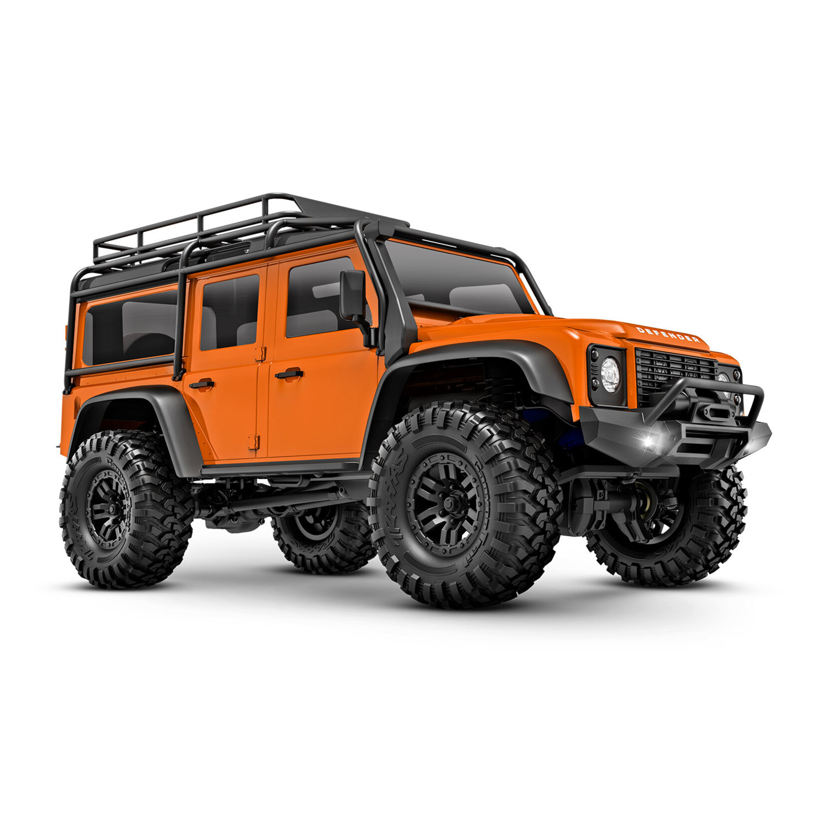 Traxxas 970541ORNG - 1/18 RTR Scale and Trail Defender - Orange
