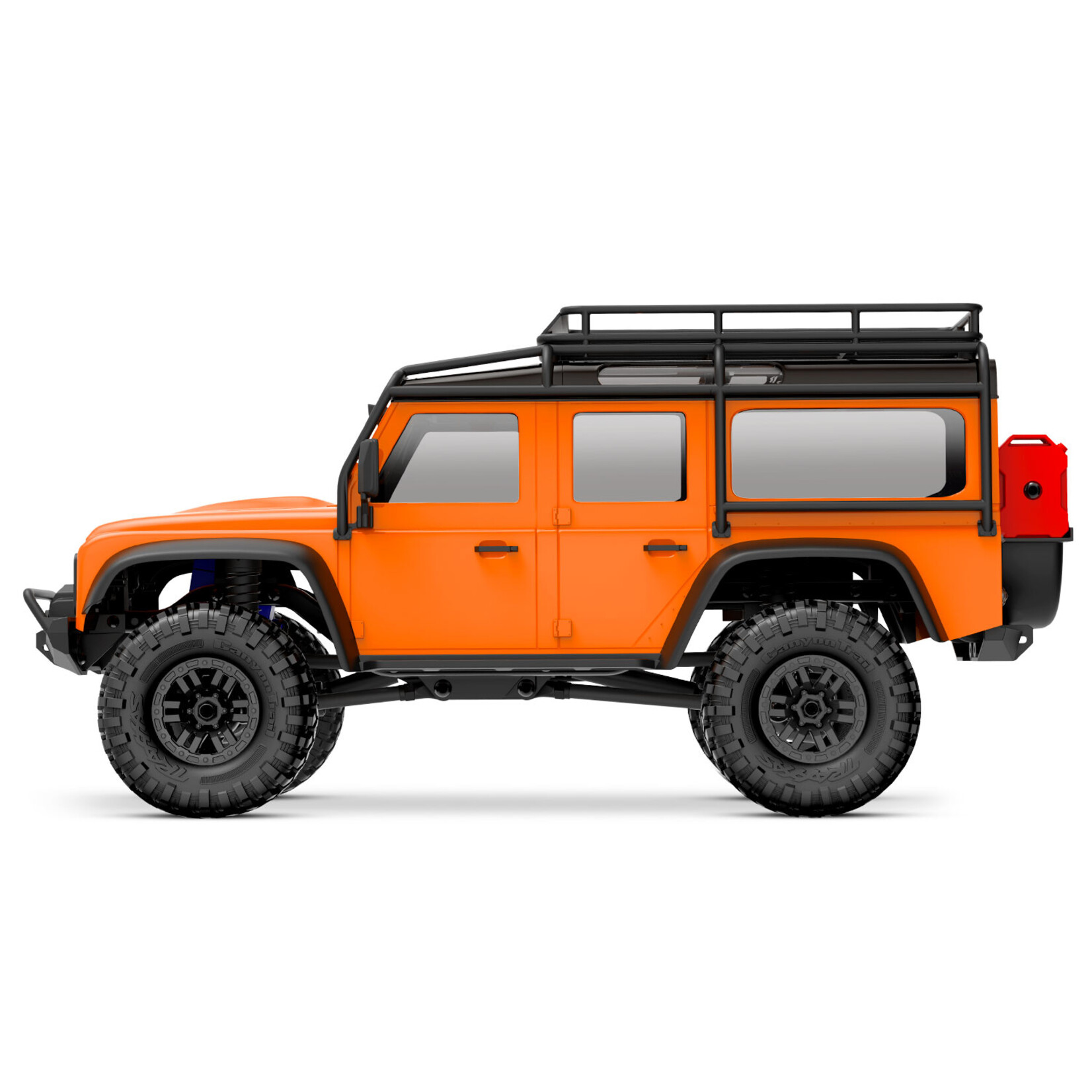 Traxxas 970541ORNG - 1/18 RTR Scale and Trail Defender - Orange