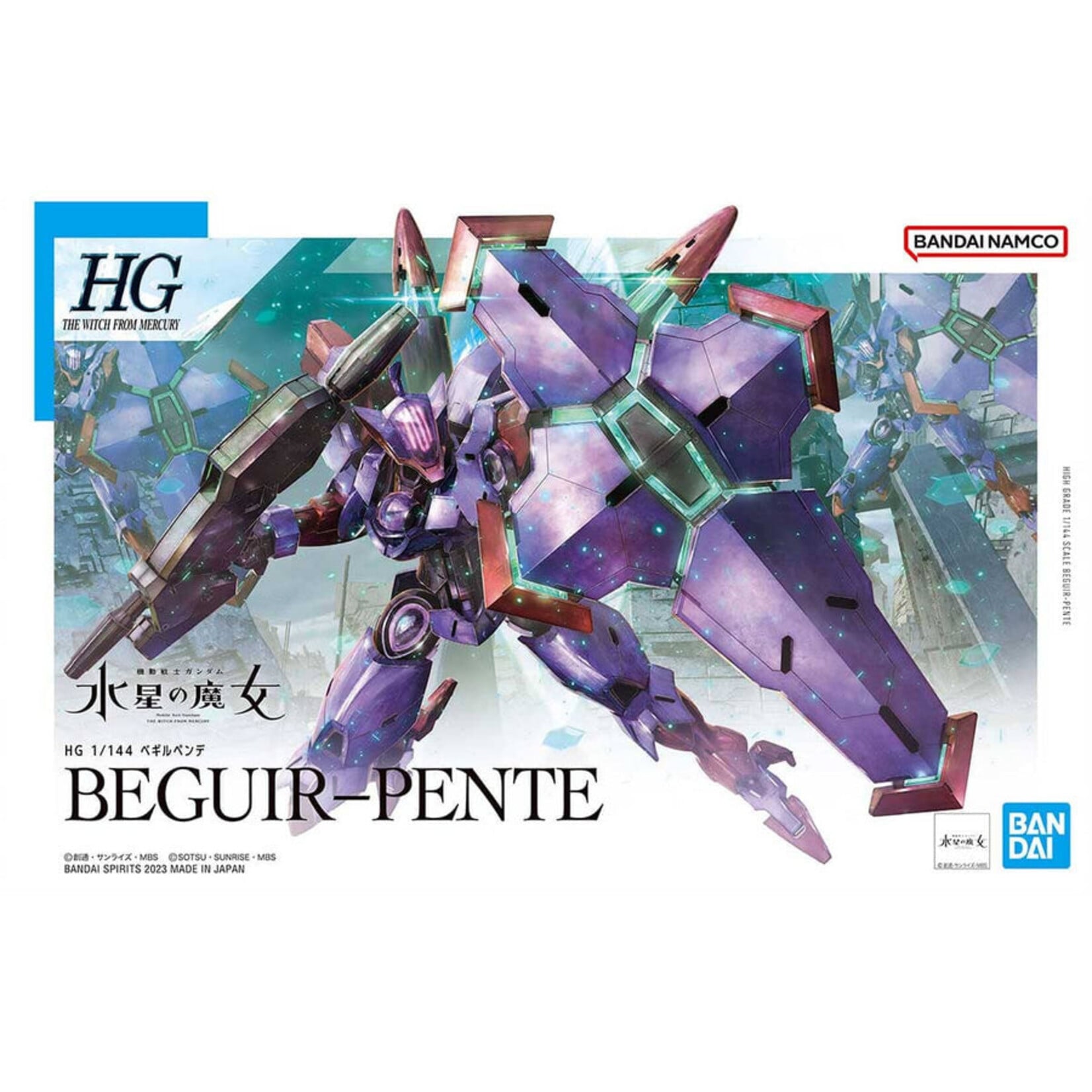Bandai - HG 1/144 #12 "The Witch From Mercury" Beguir-Pente