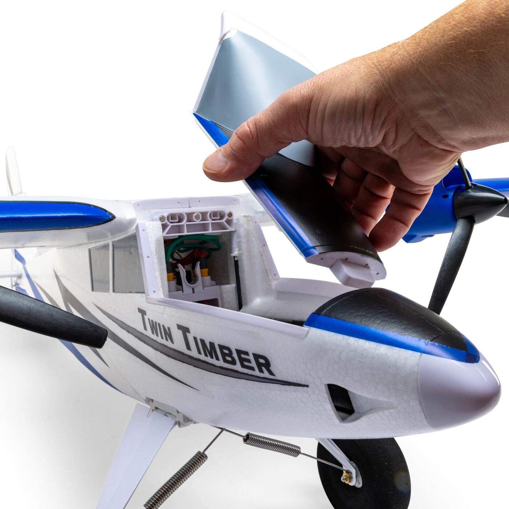 E-flite EFL23850 - Twin Timber 1.6m with BNF-B