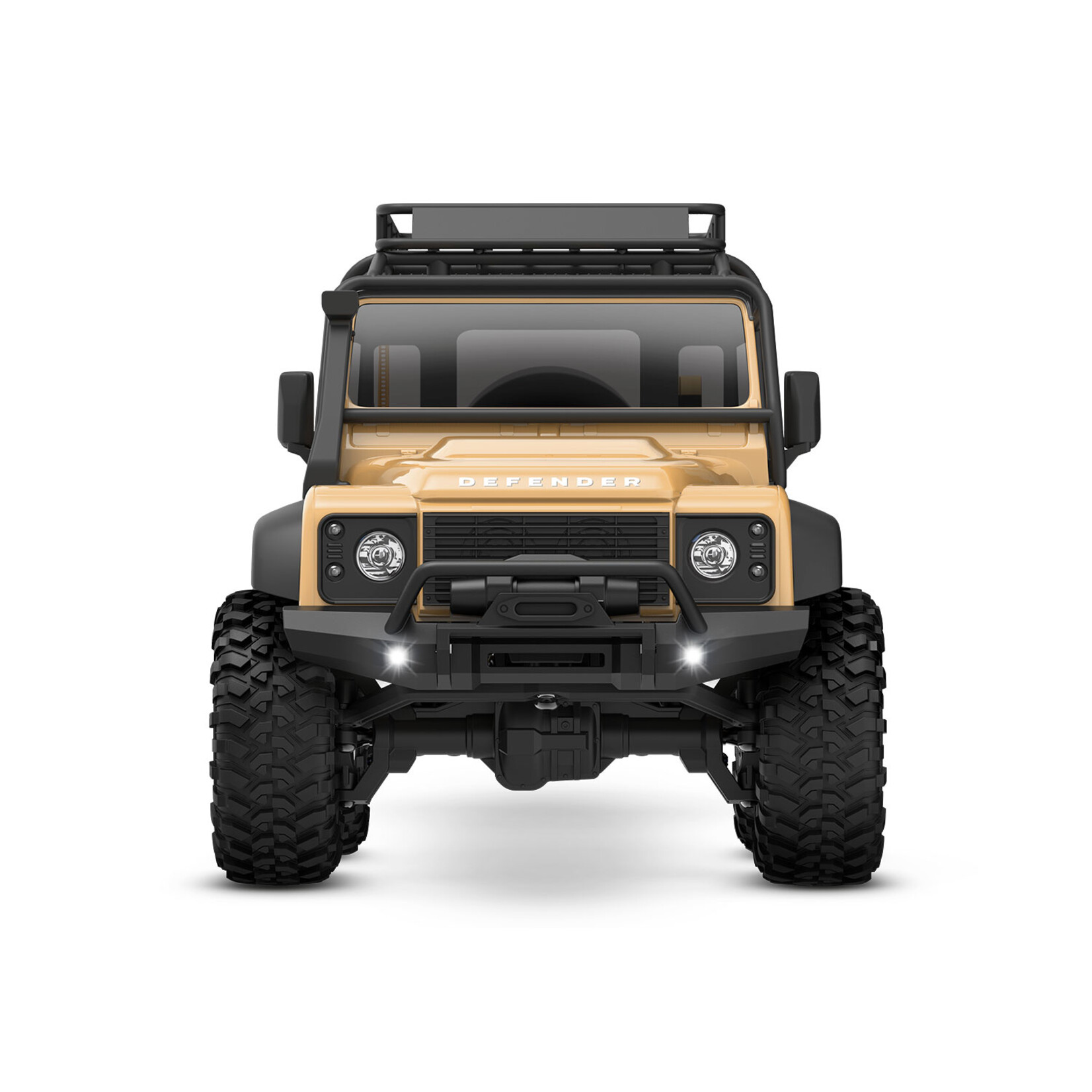 Traxxas 970541TAN - 1/18 RTR Scale and Trail Defender - Tan