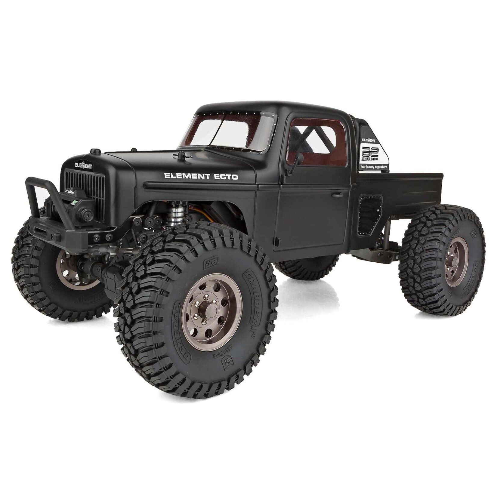 Associated 1/10 Enduro Element RC Trail Truck, RTR - Ecto Black