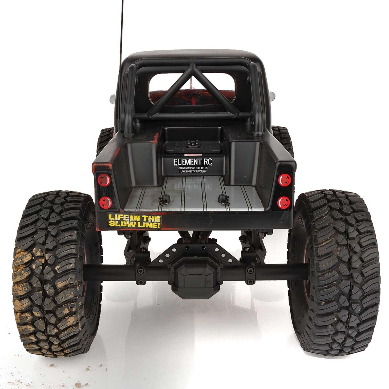 Associated 1/10 Enduro Element RC Trail Truck, RTR - Ecto Black