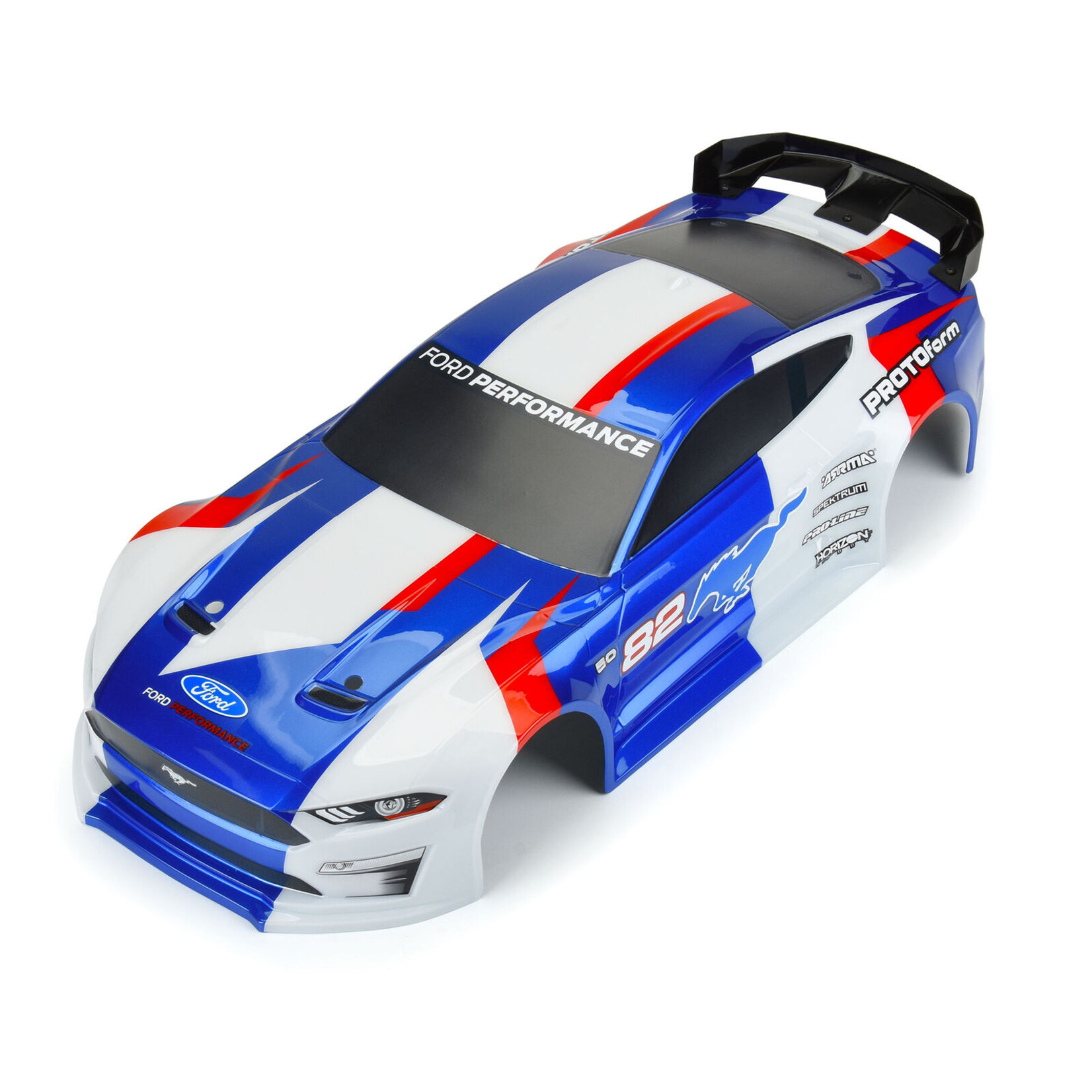 Protoform 1/8 Vendetta/Infraction 3S 2021 Ford Mustang Painted Body - Blue