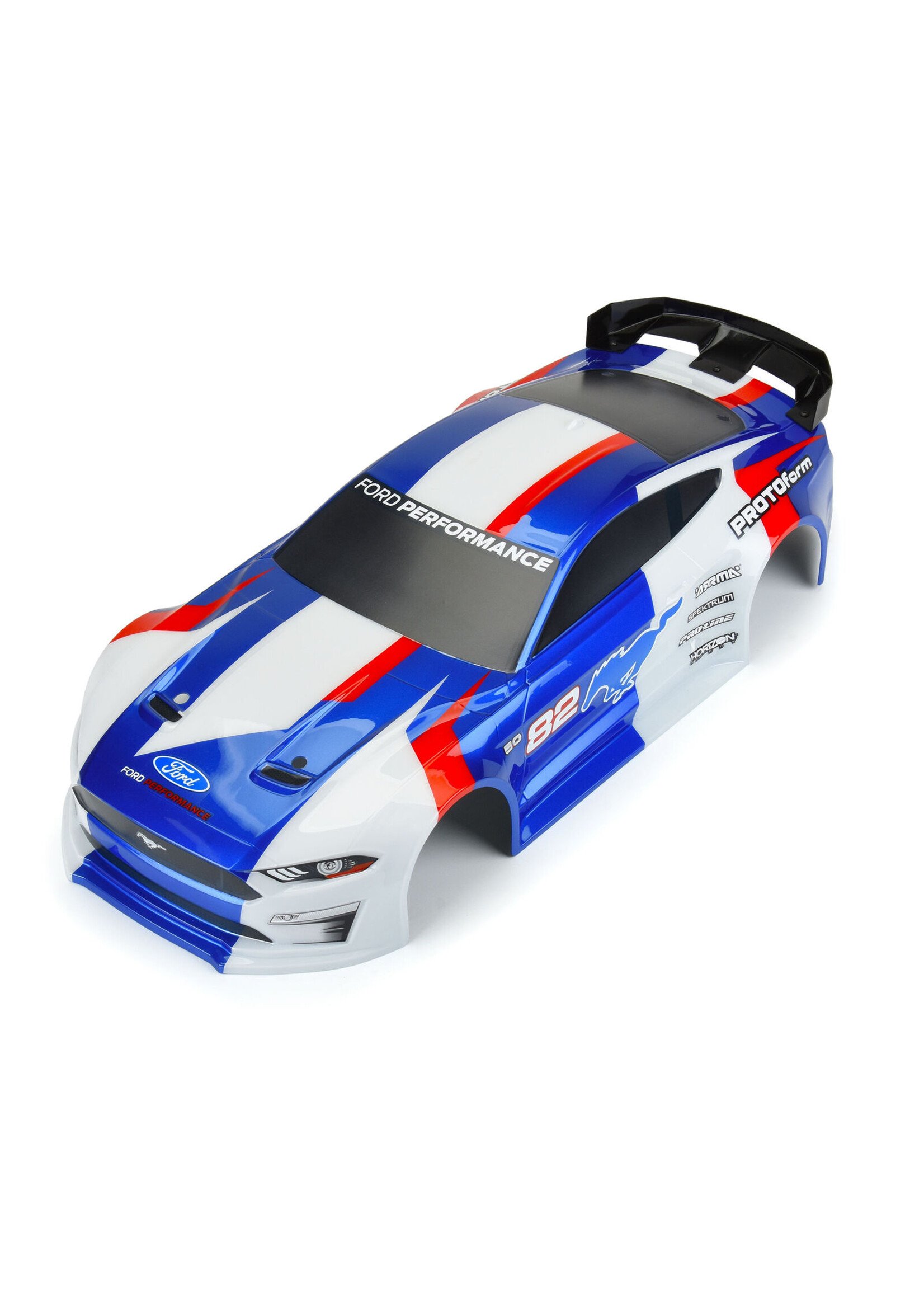 Protoform 1/8 Vendetta/Infraction 3S 2021 Ford Mustang Painted Body - Blue