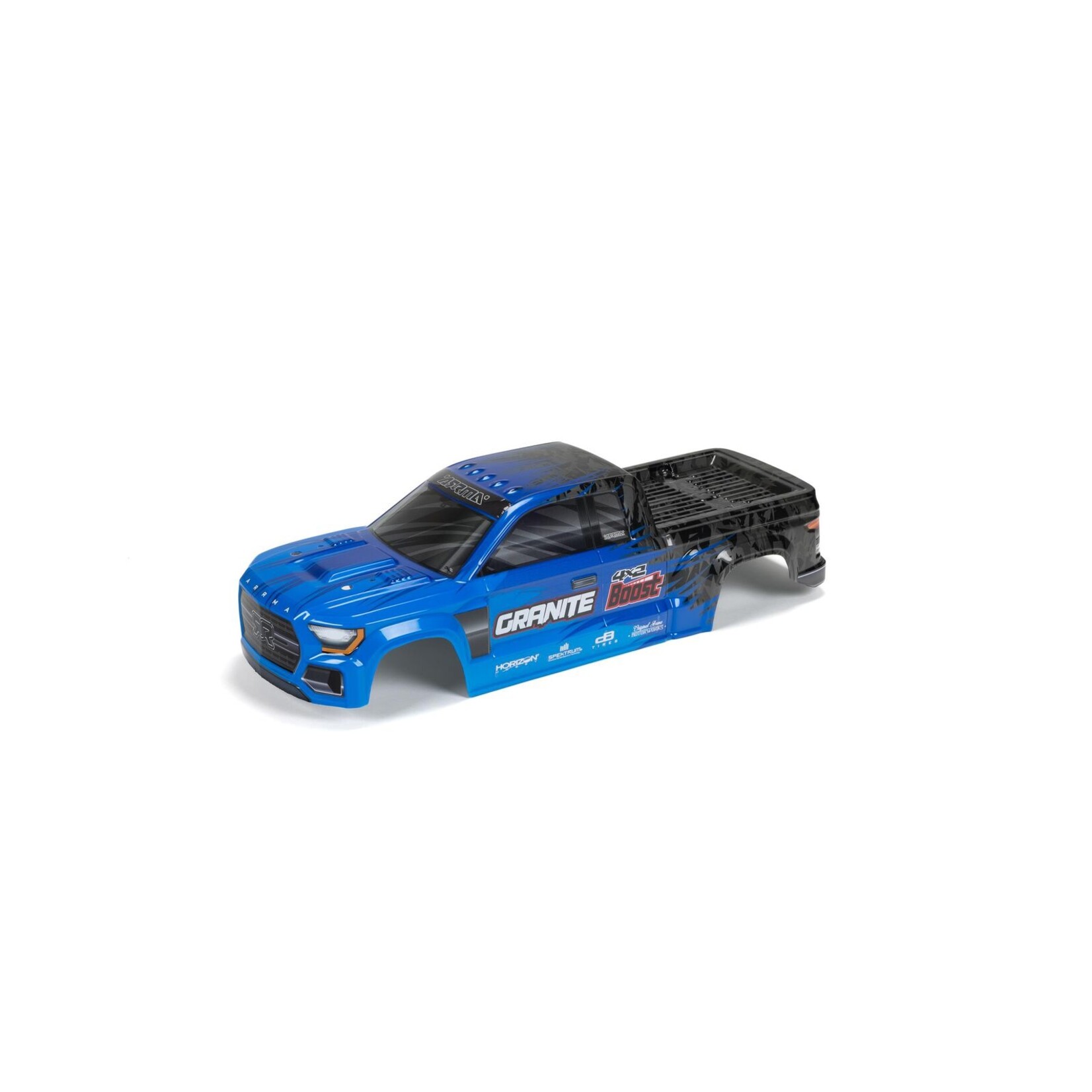 Arrma ARA402344 -1/10 Granite 4x2 Painted Decaled Trimmed Body - Blue/Black