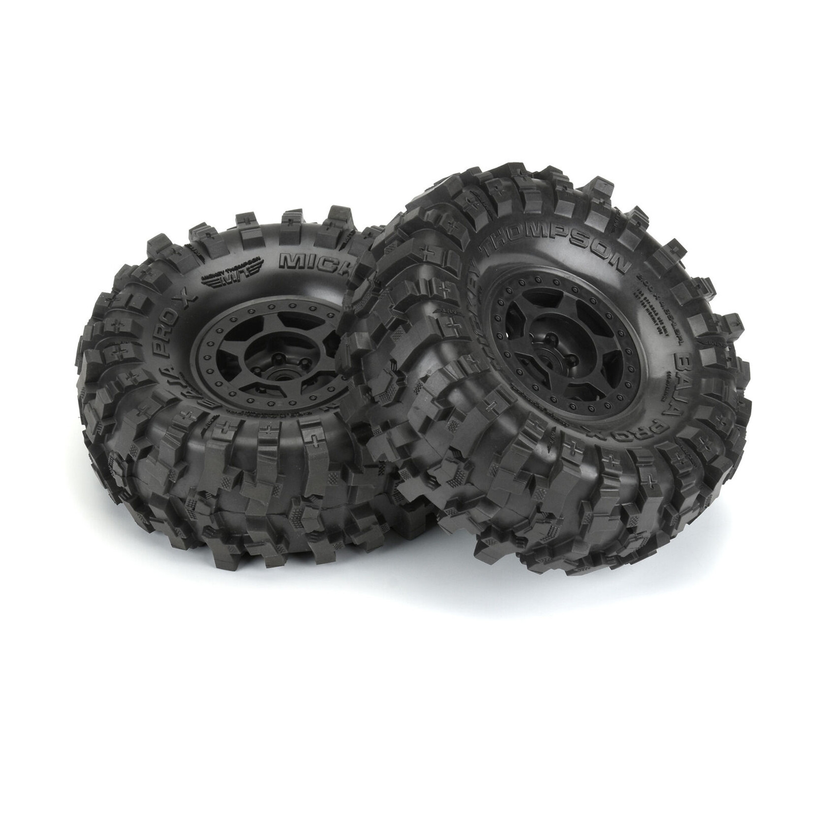 Pro-Line PRO1021310 - 1/10 Baja ProX G8 F/R 1.9" Mounted Crawling Tires