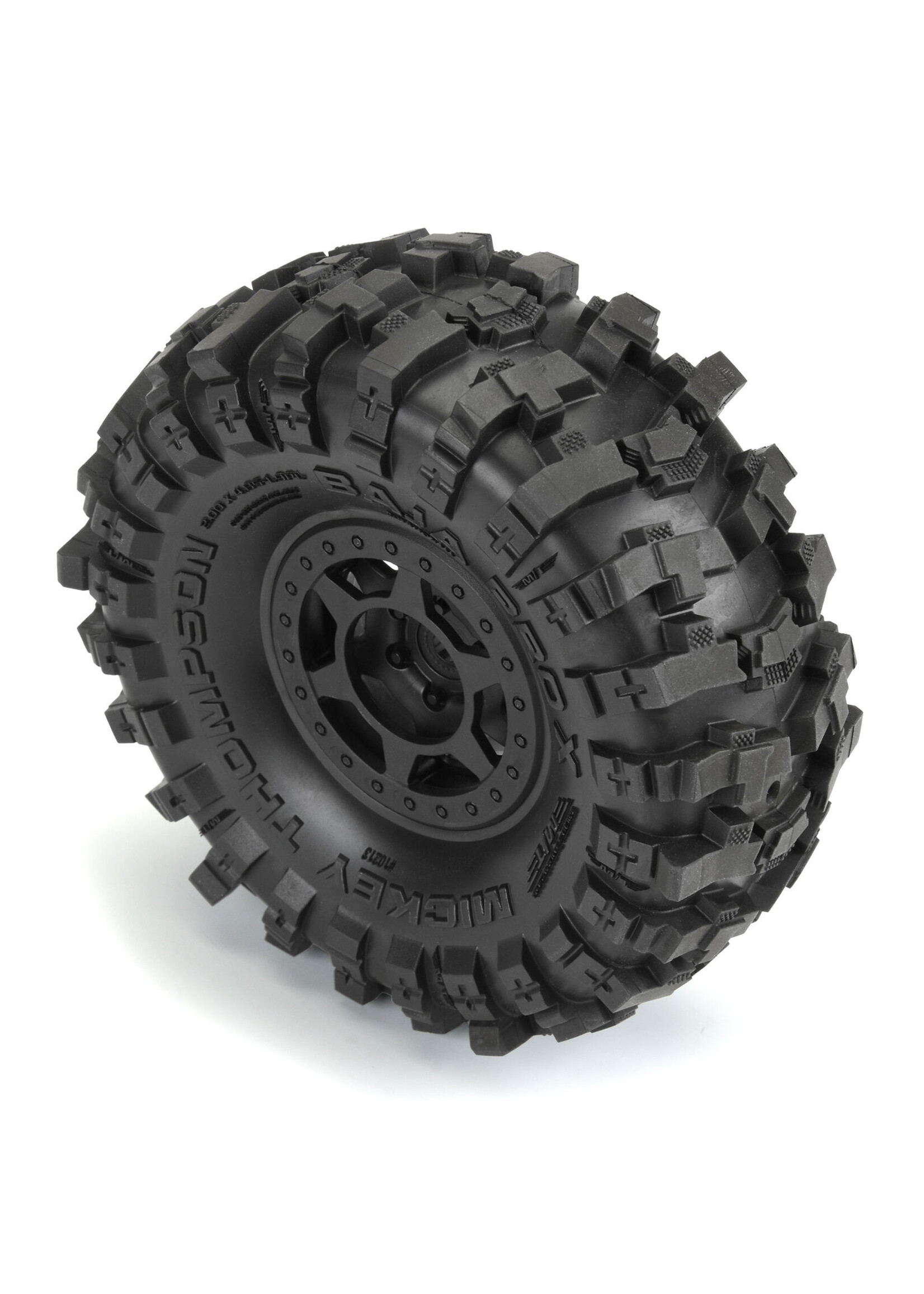 Pro-Line PRO1021310 - 1/10 Baja ProX G8 F/R 1.9" Mounted Crawling Tires