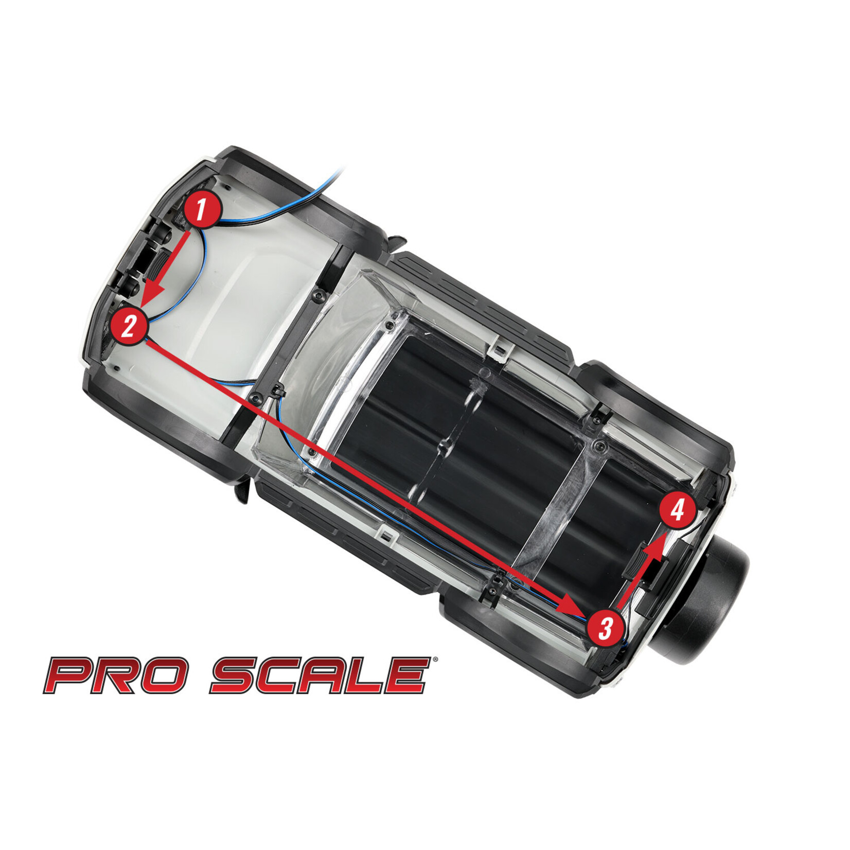 Traxxas 9784 - TRX-4M Defender Pro LED Light Set