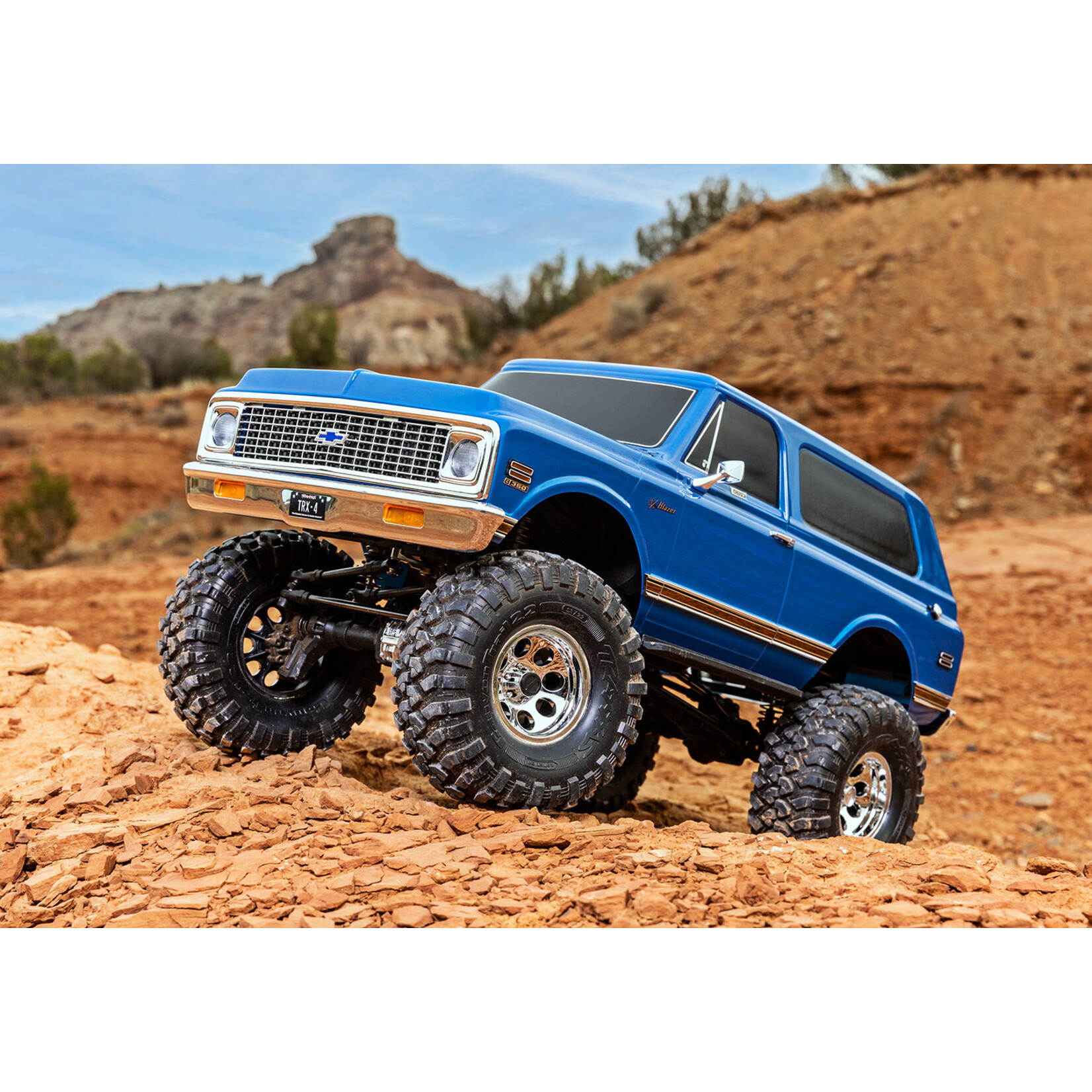 Traxxas 920864BLUE - 1972 K5 Blazer, High Trail Edition - Blue