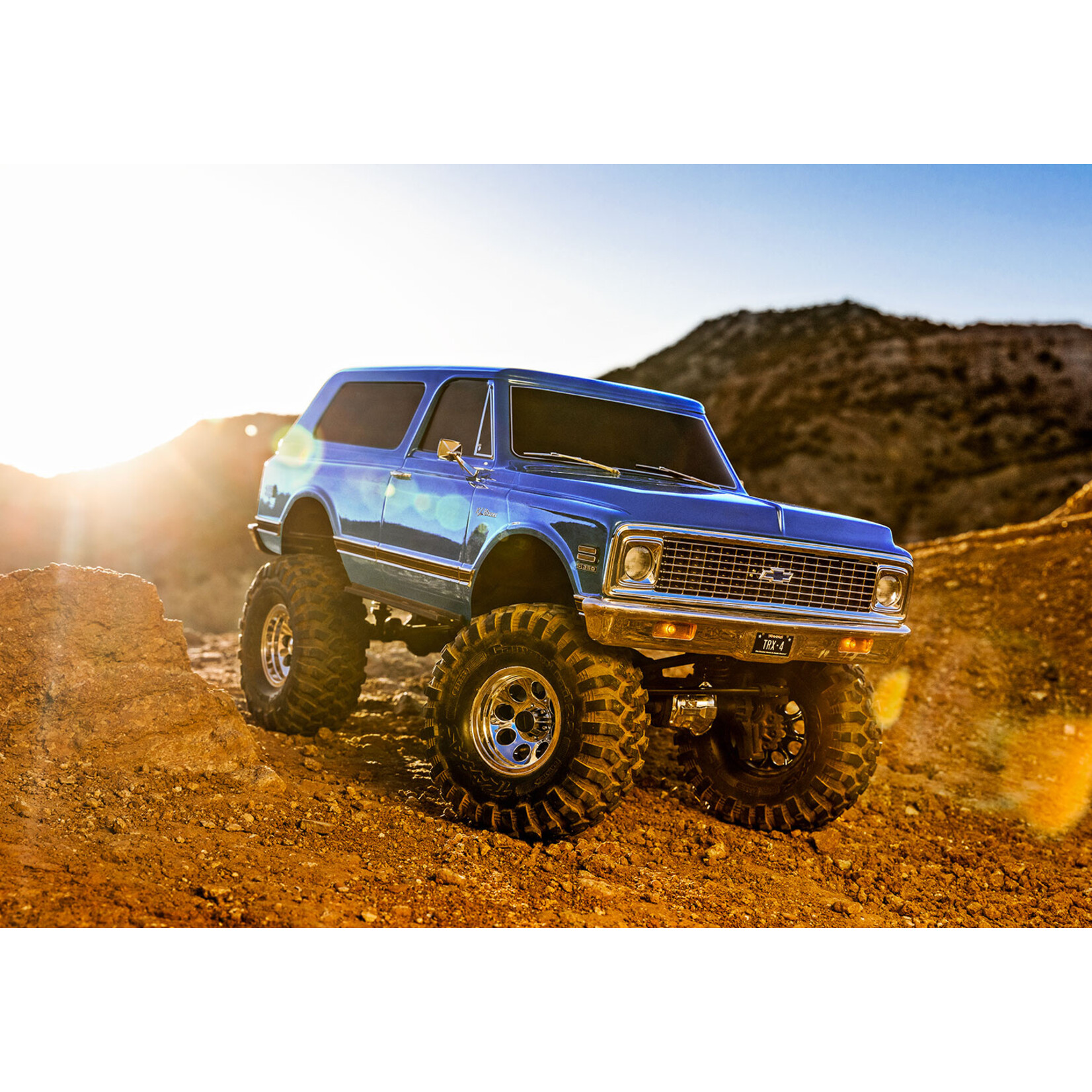 Traxxas 920864BLUE - 1972 K5 Blazer, High Trail Edition - Blue