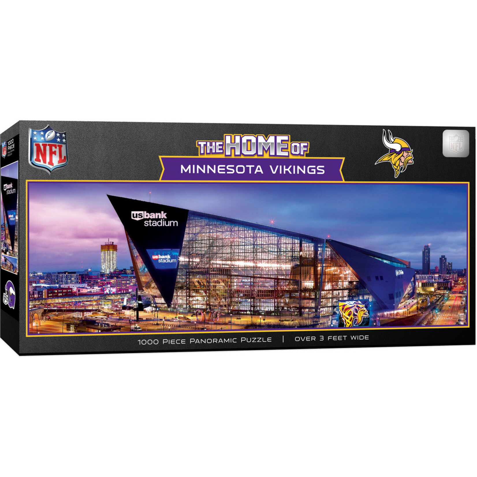 Masterpiece Puzzles The Home of Minnesota Vikings - 1000 Piece Puzzle