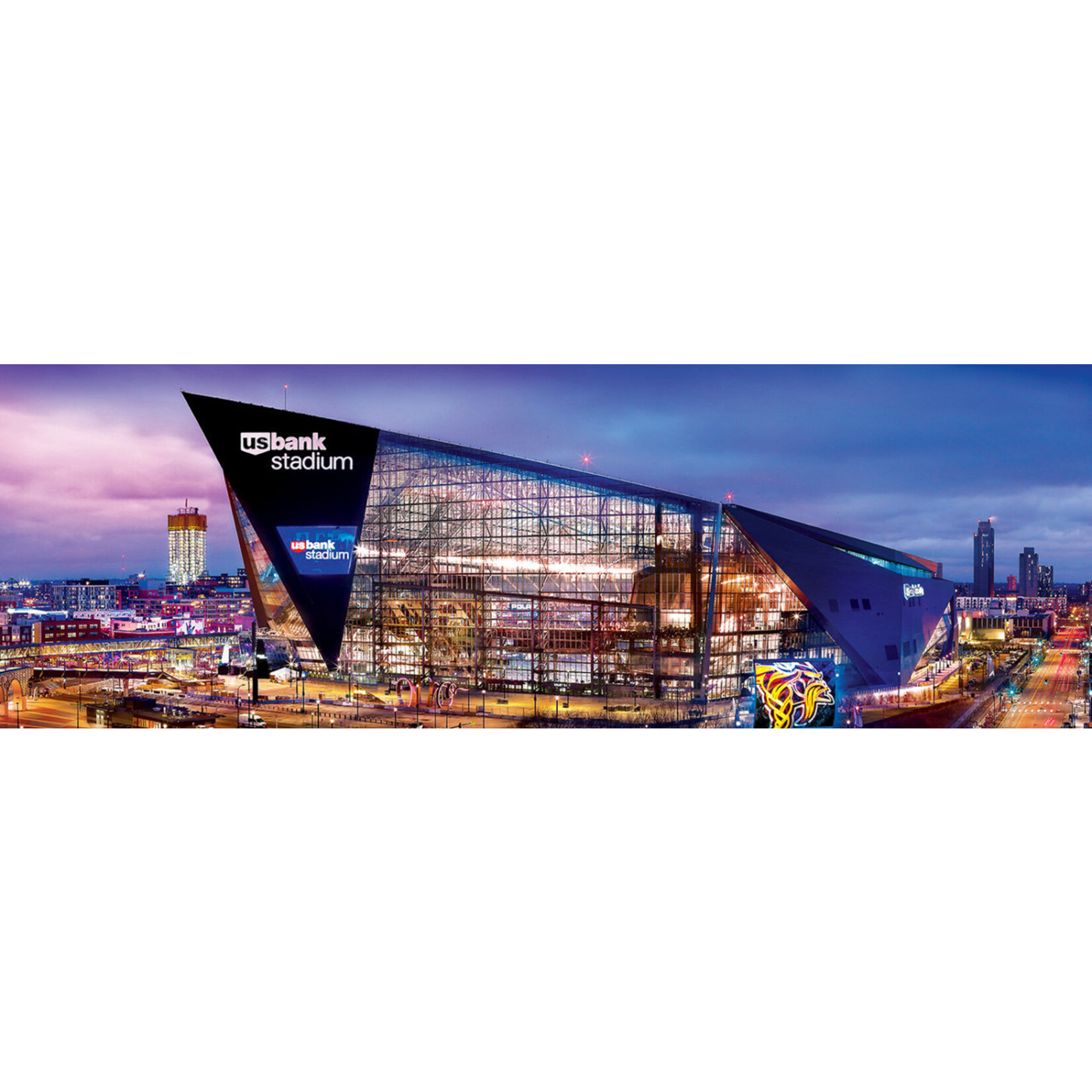 Masterpiece Puzzles The Home of Minnesota Vikings - 1000 Piece Puzzle