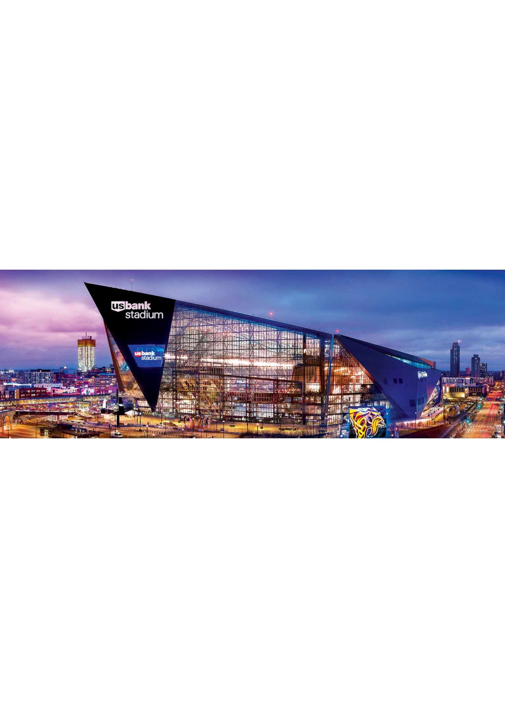 Masterpiece Puzzles The Home of Minnesota Vikings - 1000 Piece Puzzle