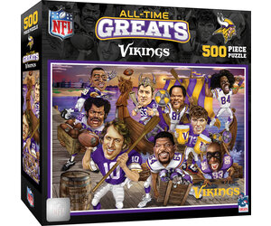 Minnesota Vikings - All Time Greats 500 Piece Puzzle