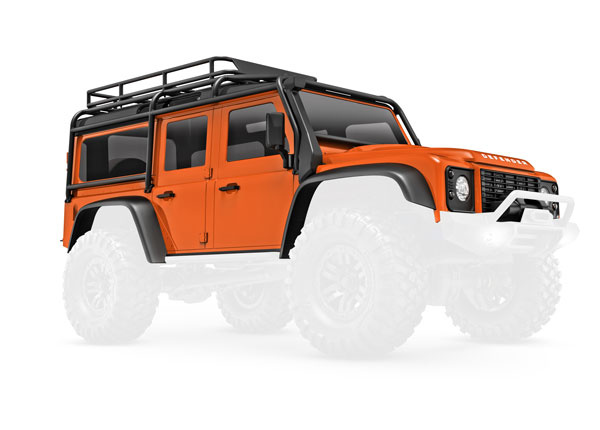 Traxxas 9712-ORNG - TRX-4M Defender Body - Orange - Hub Hobby