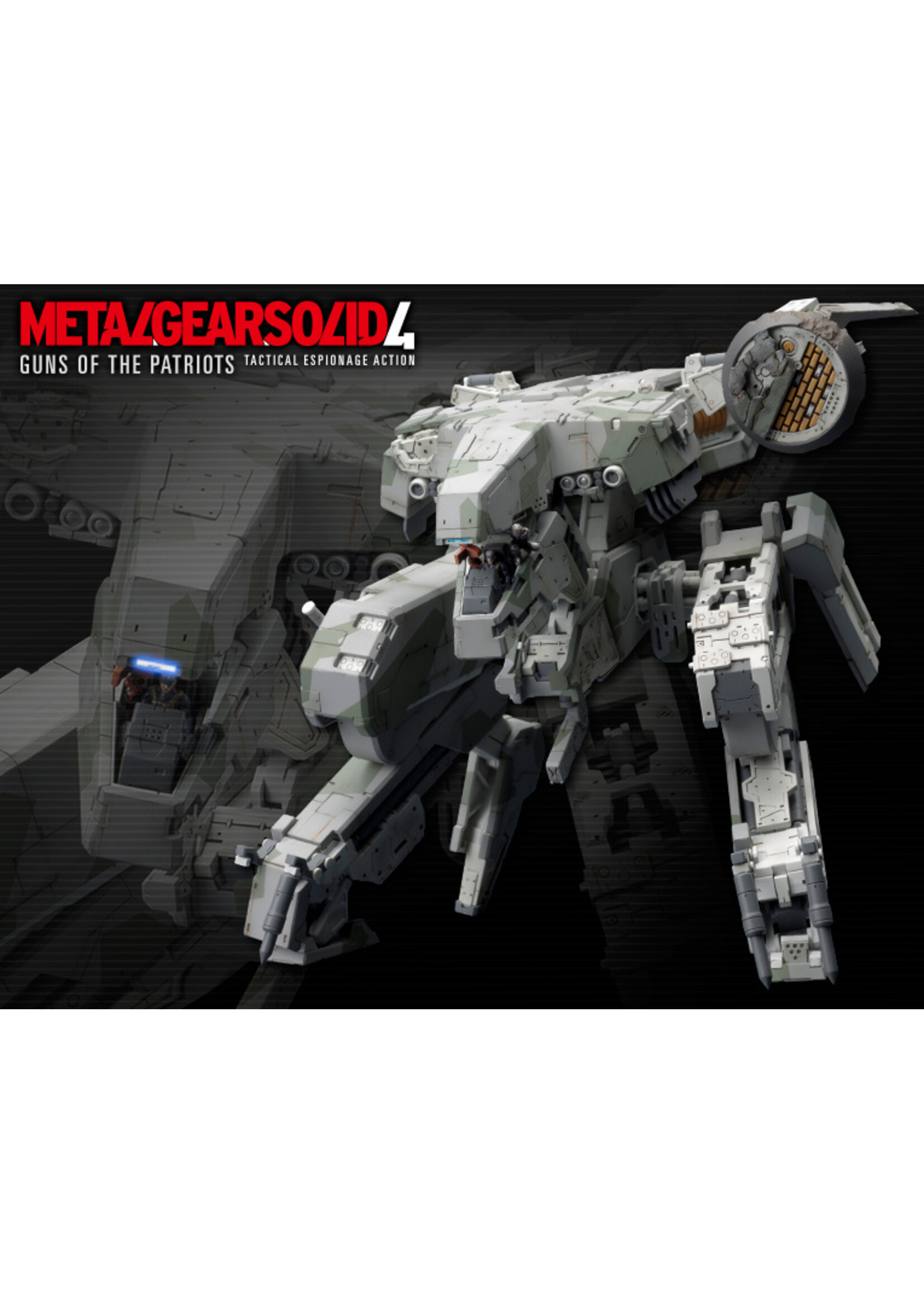Kotobukiya KP409X - 1/100 Metal Gear Solid IV: Guns of The Patriots Rex