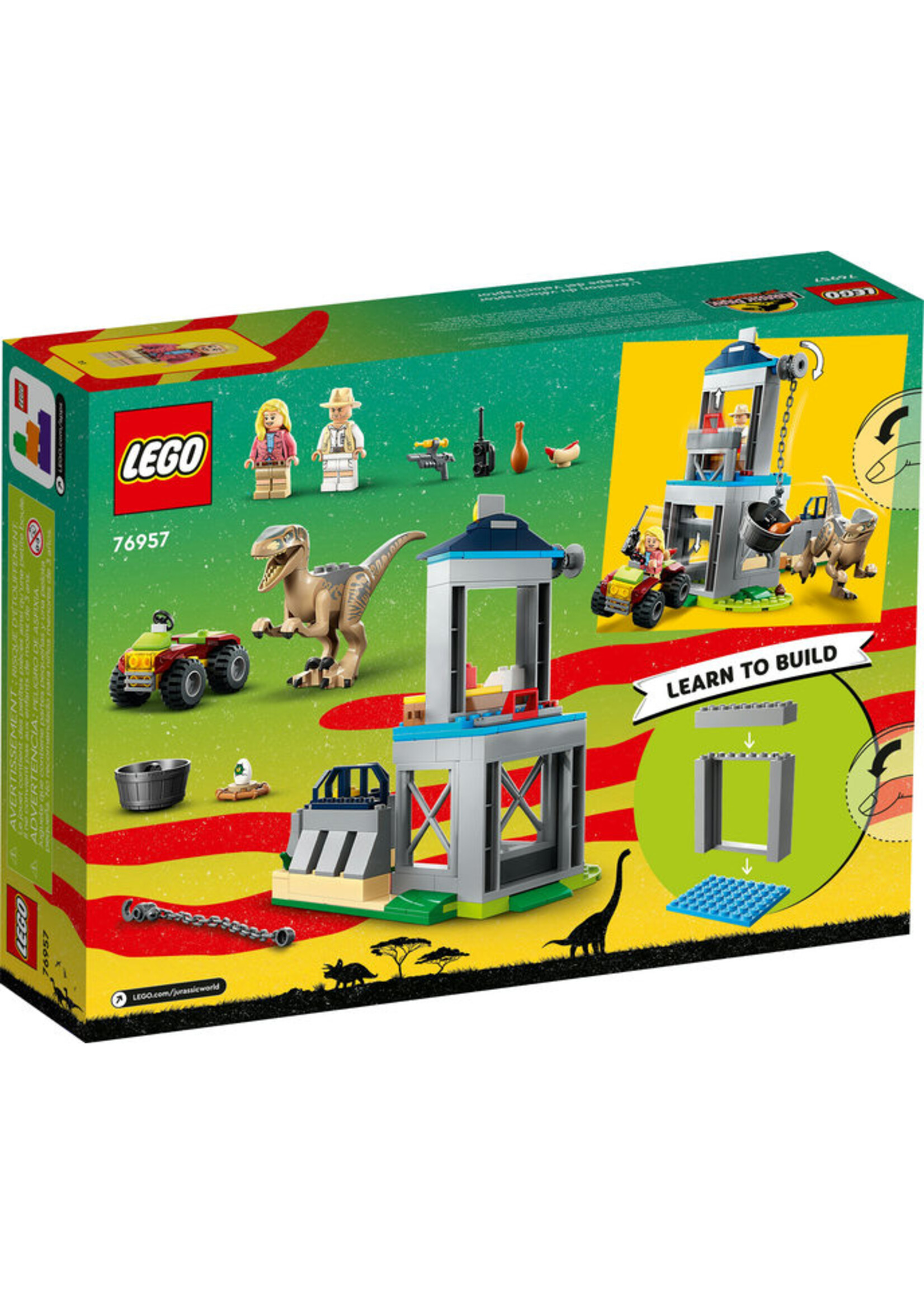 LEGO 76957 - Velociraptor Escape