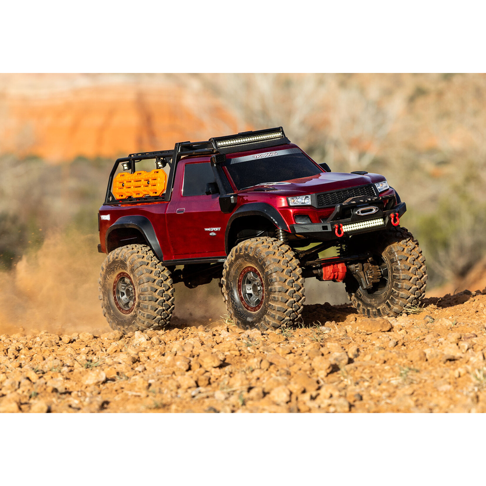 Traxxas 820444RED - TRX-4 Sport, High Trail Edition - Red