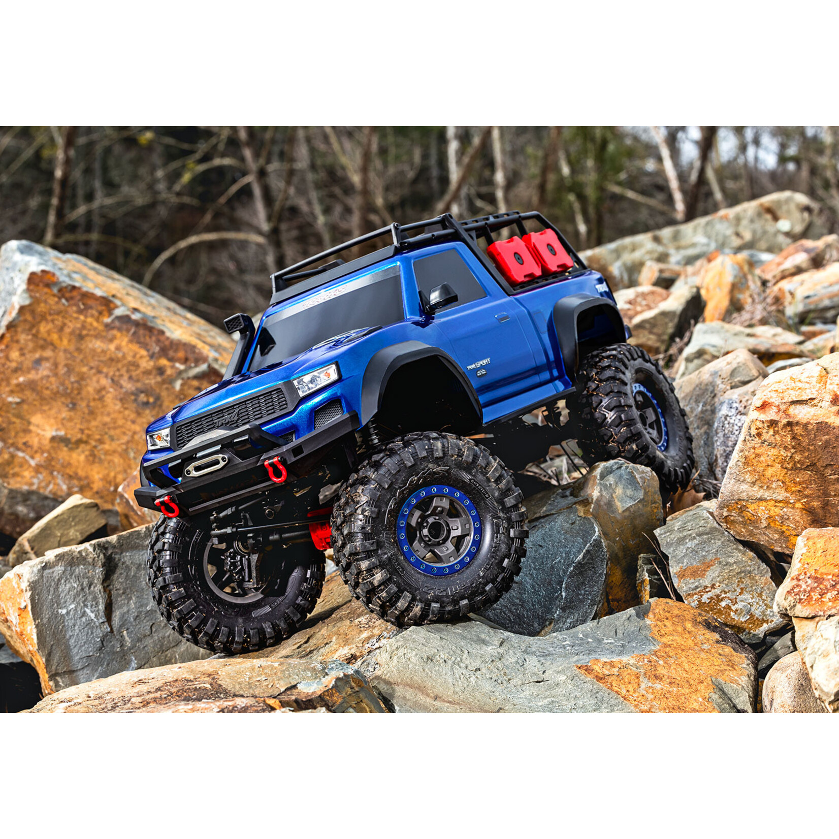 Traxxas 820444BLUE - TRX-4 Sport, High Trail Edition - Blue