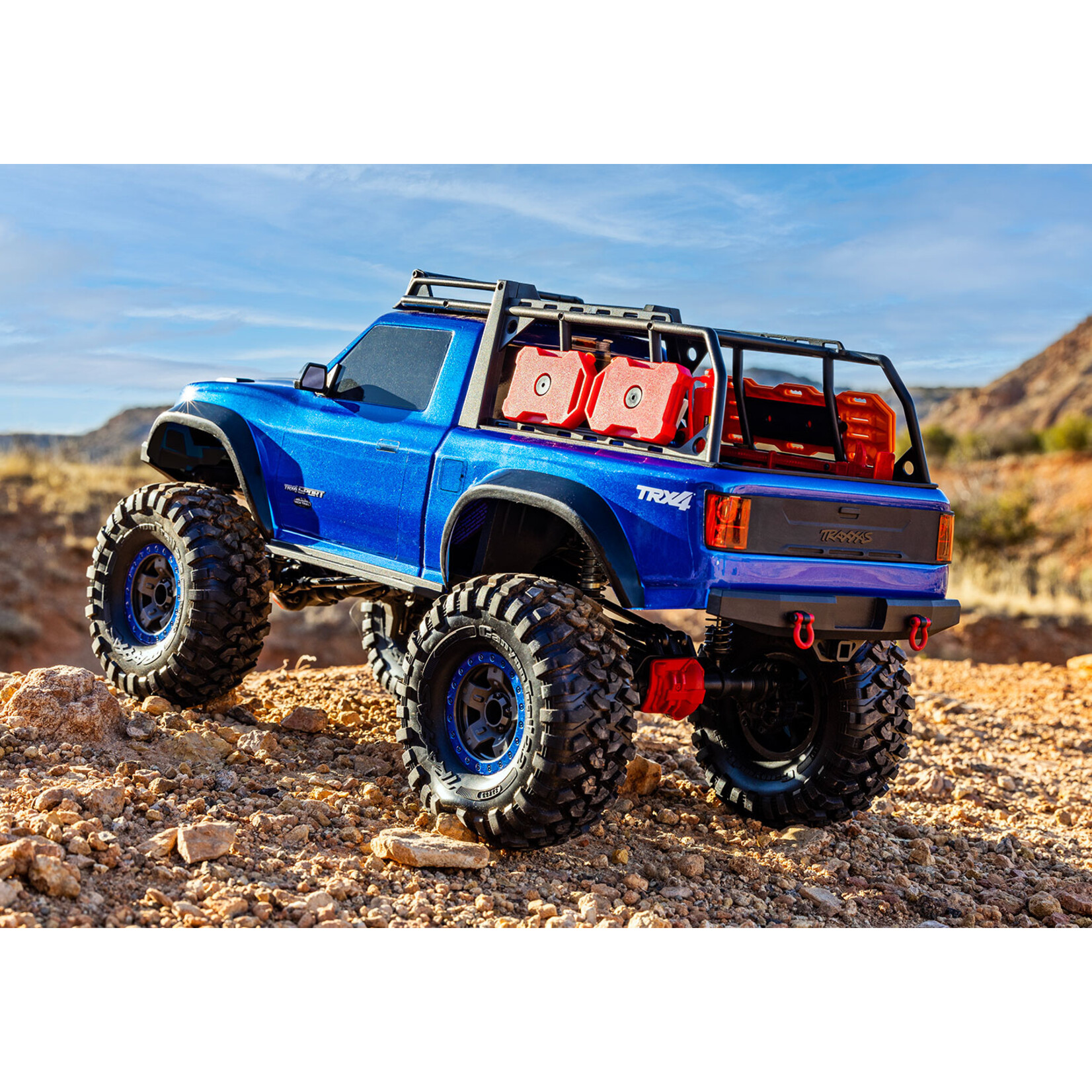 Traxxas 820444BLUE - TRX-4 Sport, High Trail Edition - Blue