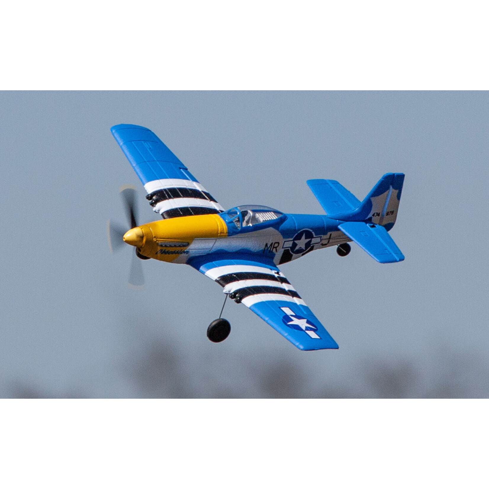 Rage RC RGRA1300V2  - P-51 Obsession Micro RTF Airplane With PASS