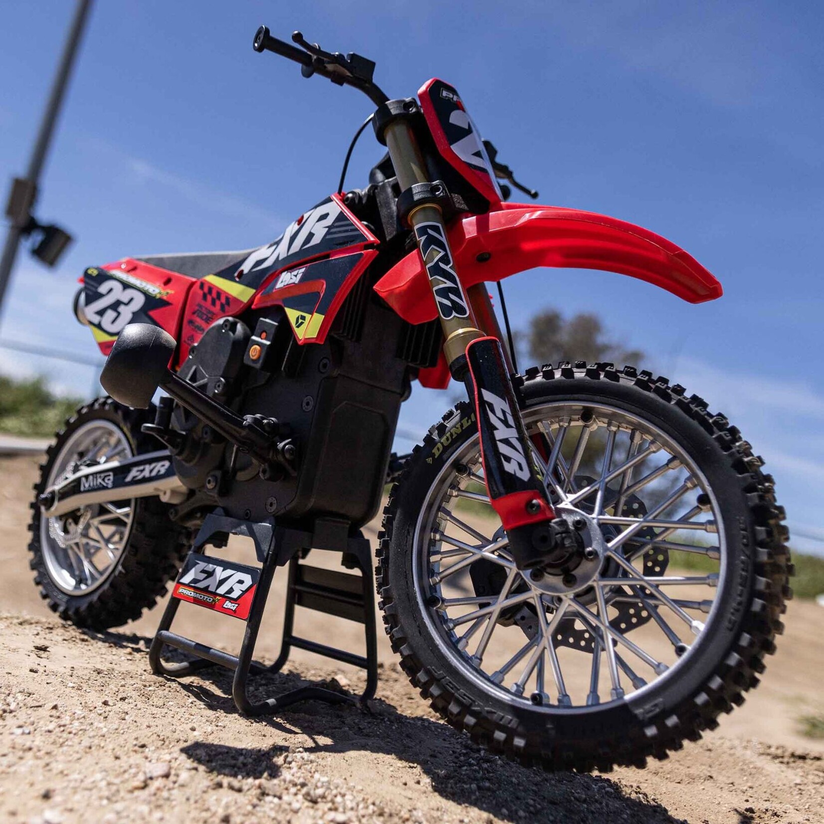 その他 Losi 1/4 bike Losi 1/4 Promoto-MX Motorcycle RTR with Battery and Charger