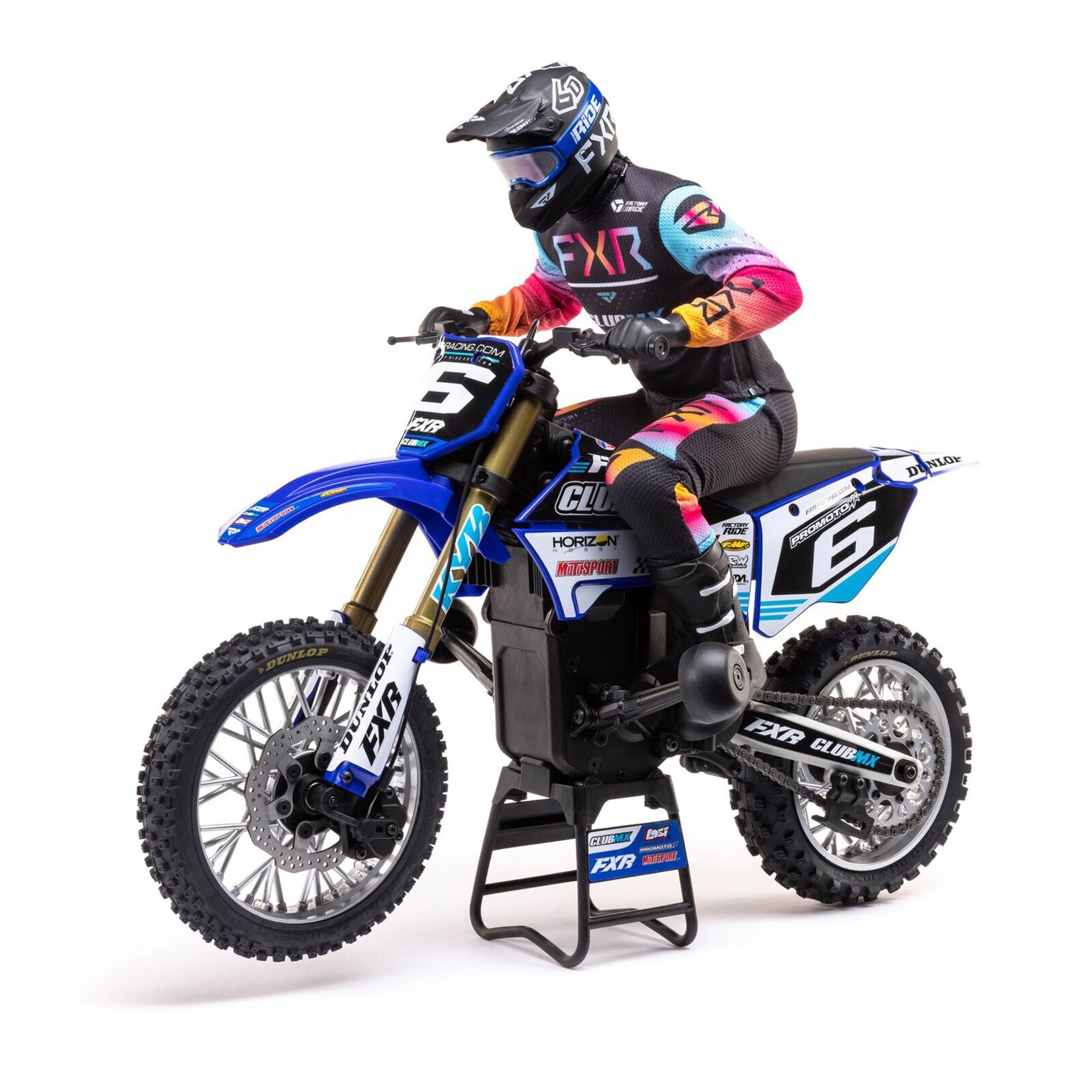 Losi LOS06000T2 - Promoto-MX FXR 1/4 Motorcycle, RTR - Blue