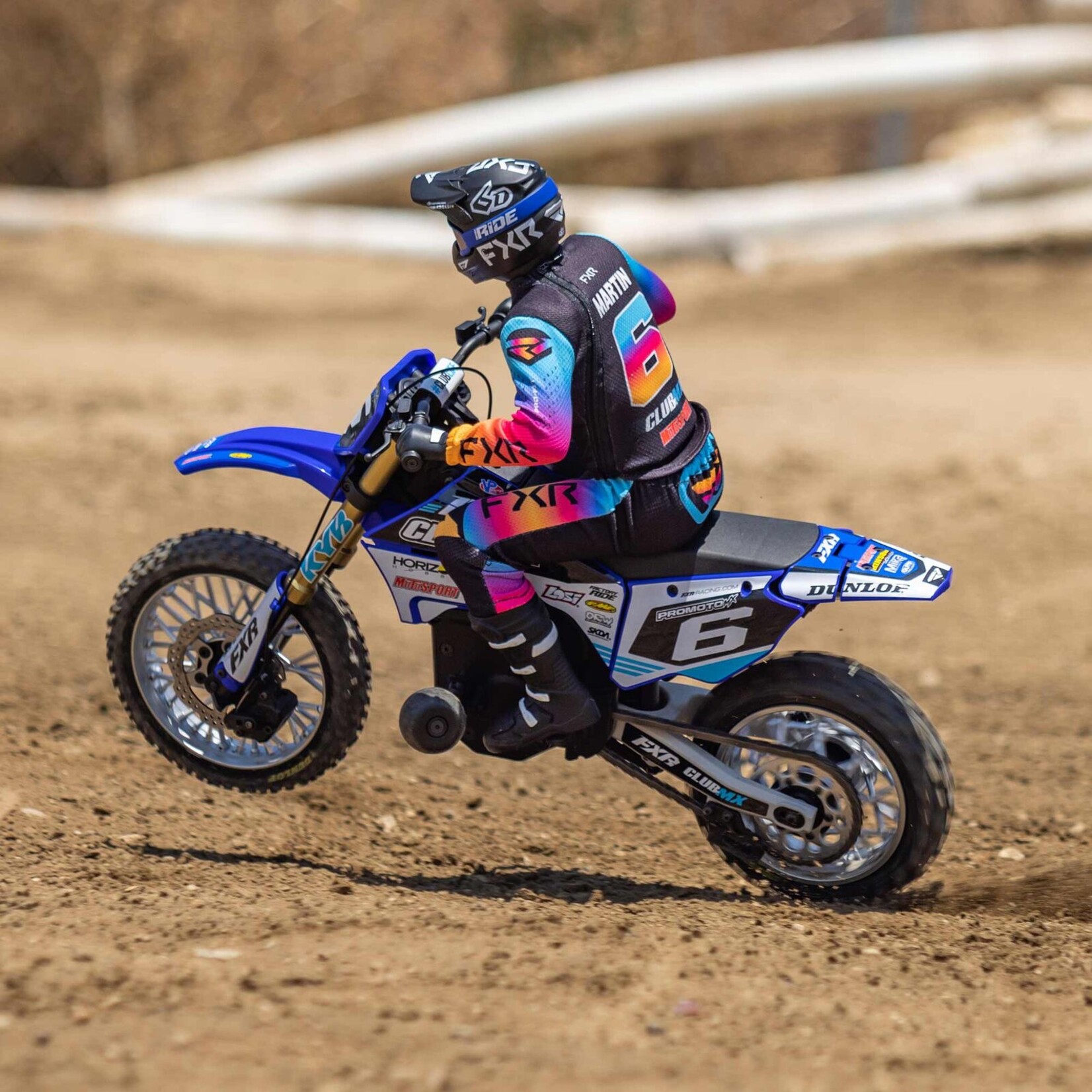 Losi LOS06000T2 - Promoto-MX FXR 1/4 Motorcycle, RTR - Blue
