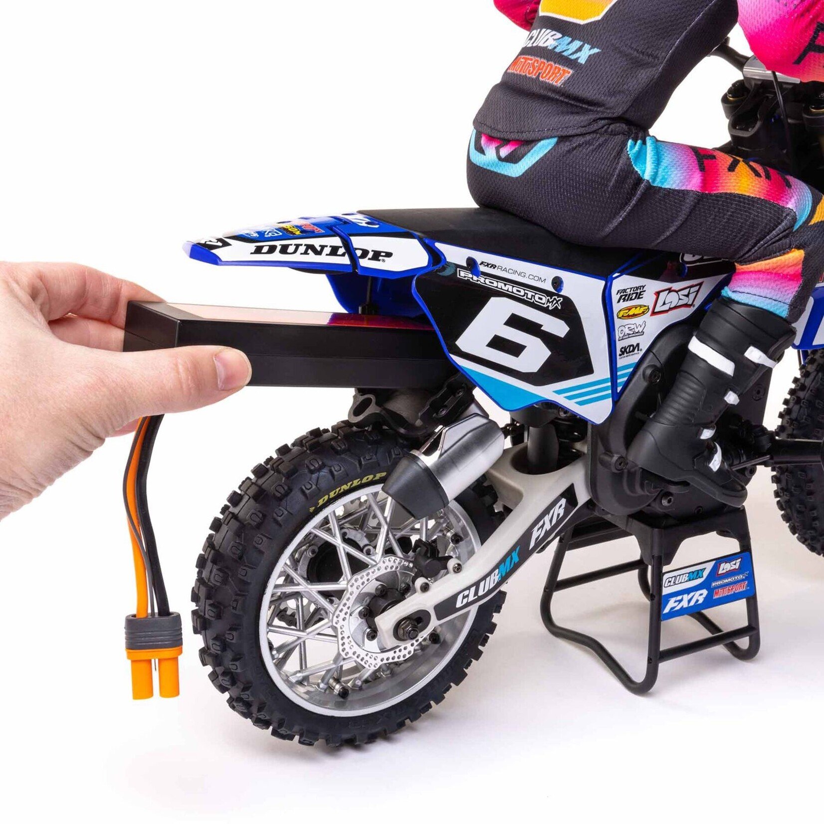 Losi LOS06000T2 - Promoto-MX FXR 1/4 Motorcycle, RTR - Blue